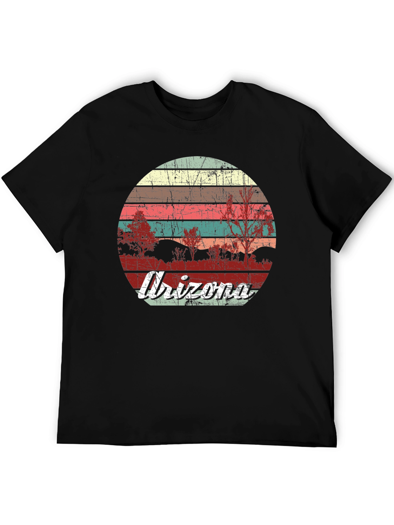 Arizona Retro Graphic Tee - Black