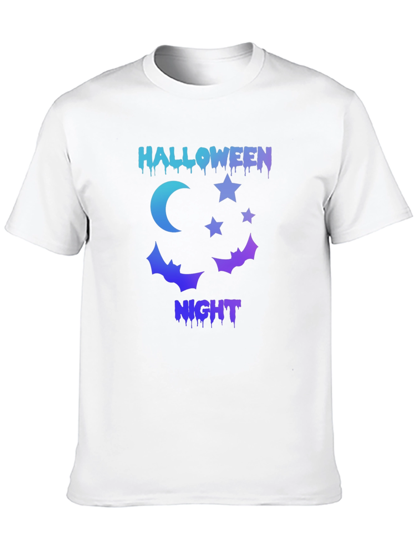 Halloween Night Graphic Tee - Spooky Season Shirt