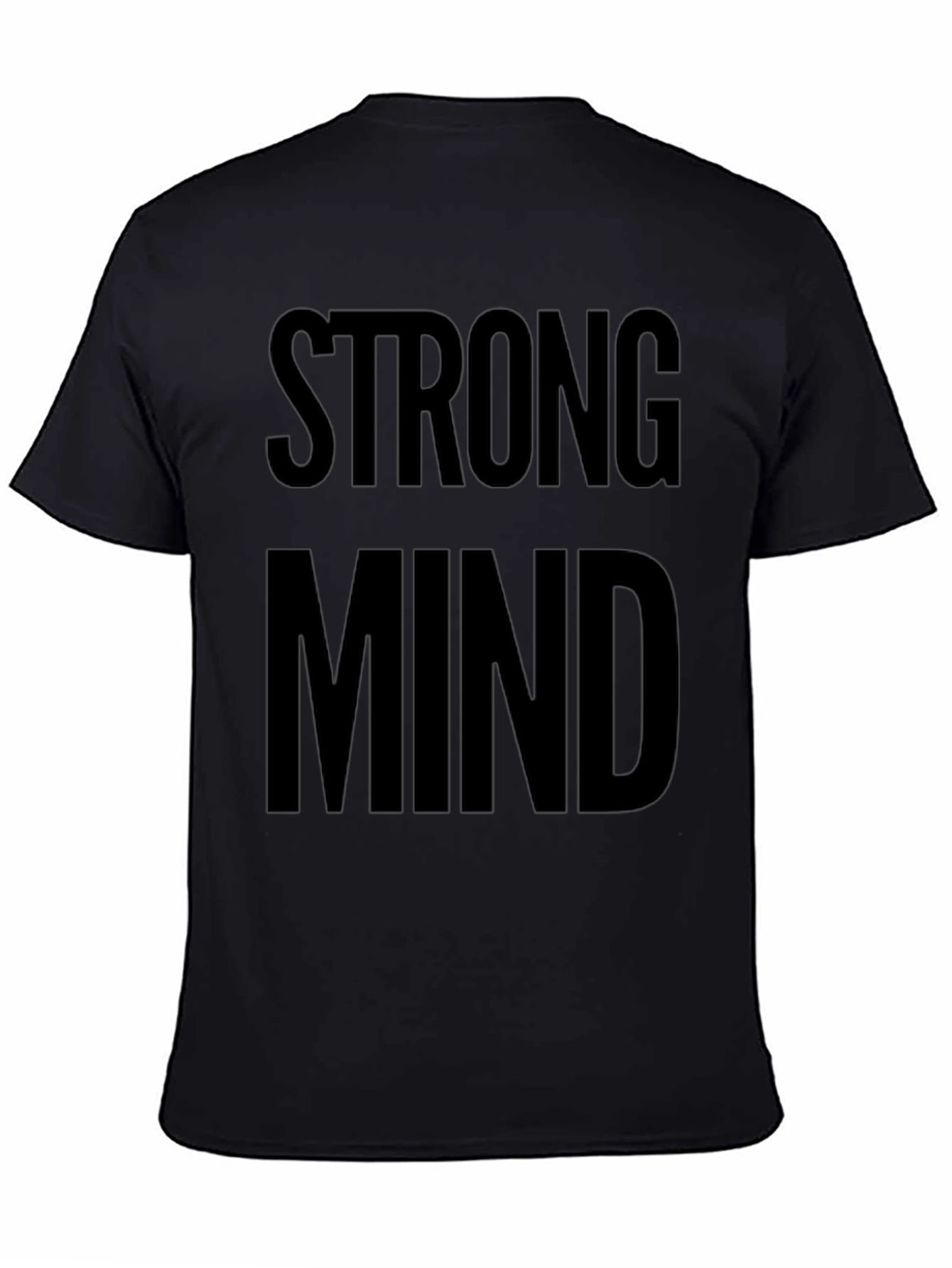 Strong Mind Graphic Tee - Black