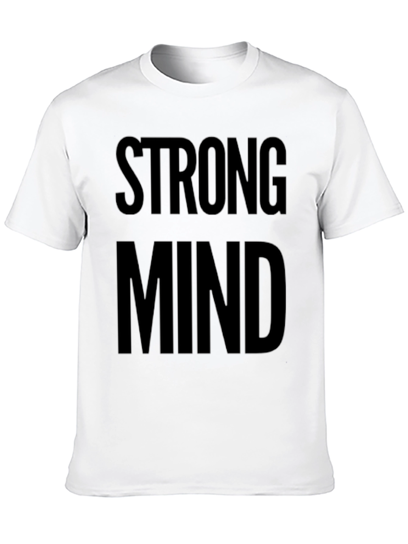 Strong Mind Graphic Tee - Black