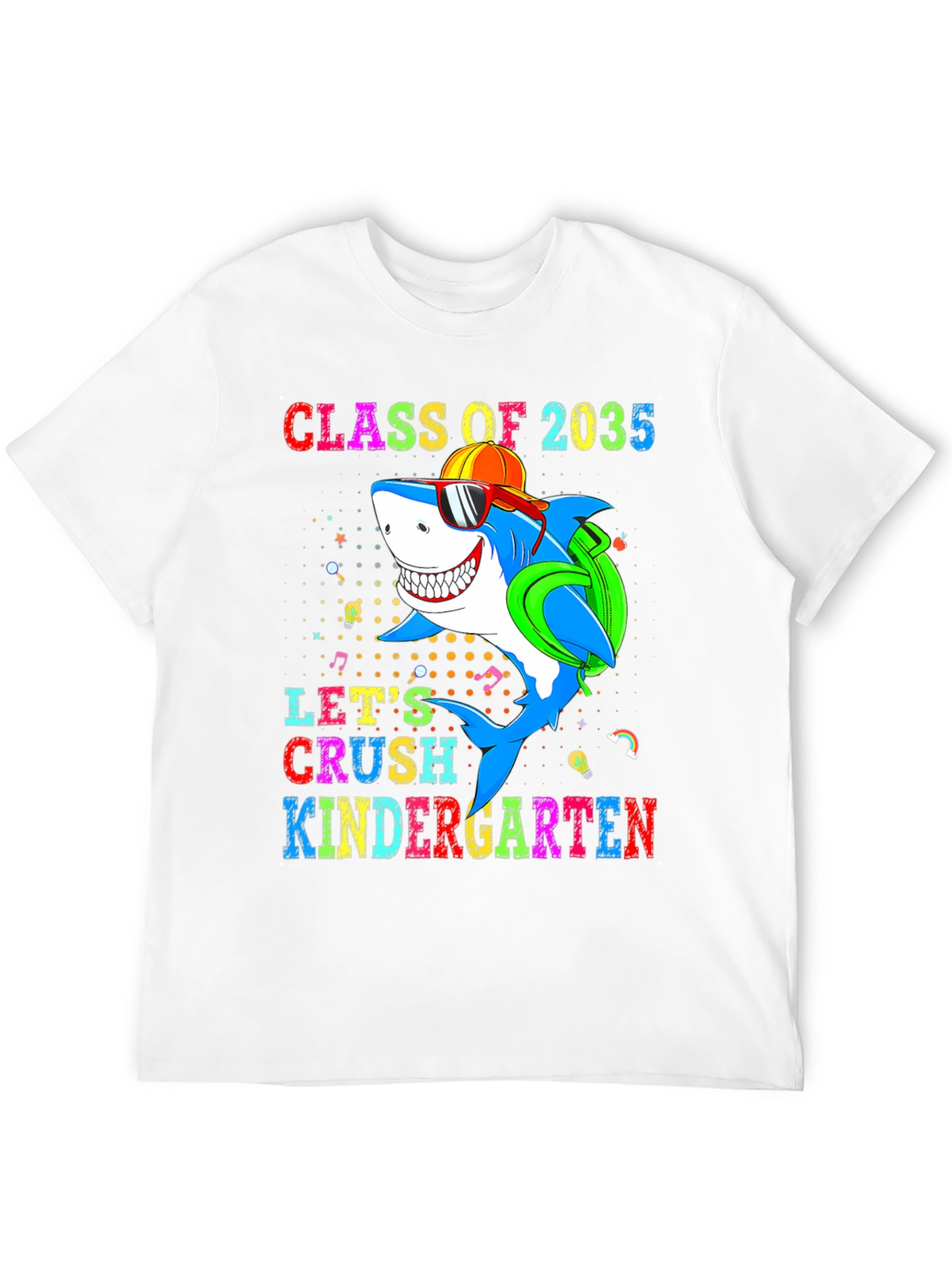 Class of 2035 Shark Kindergarten T-Shirt