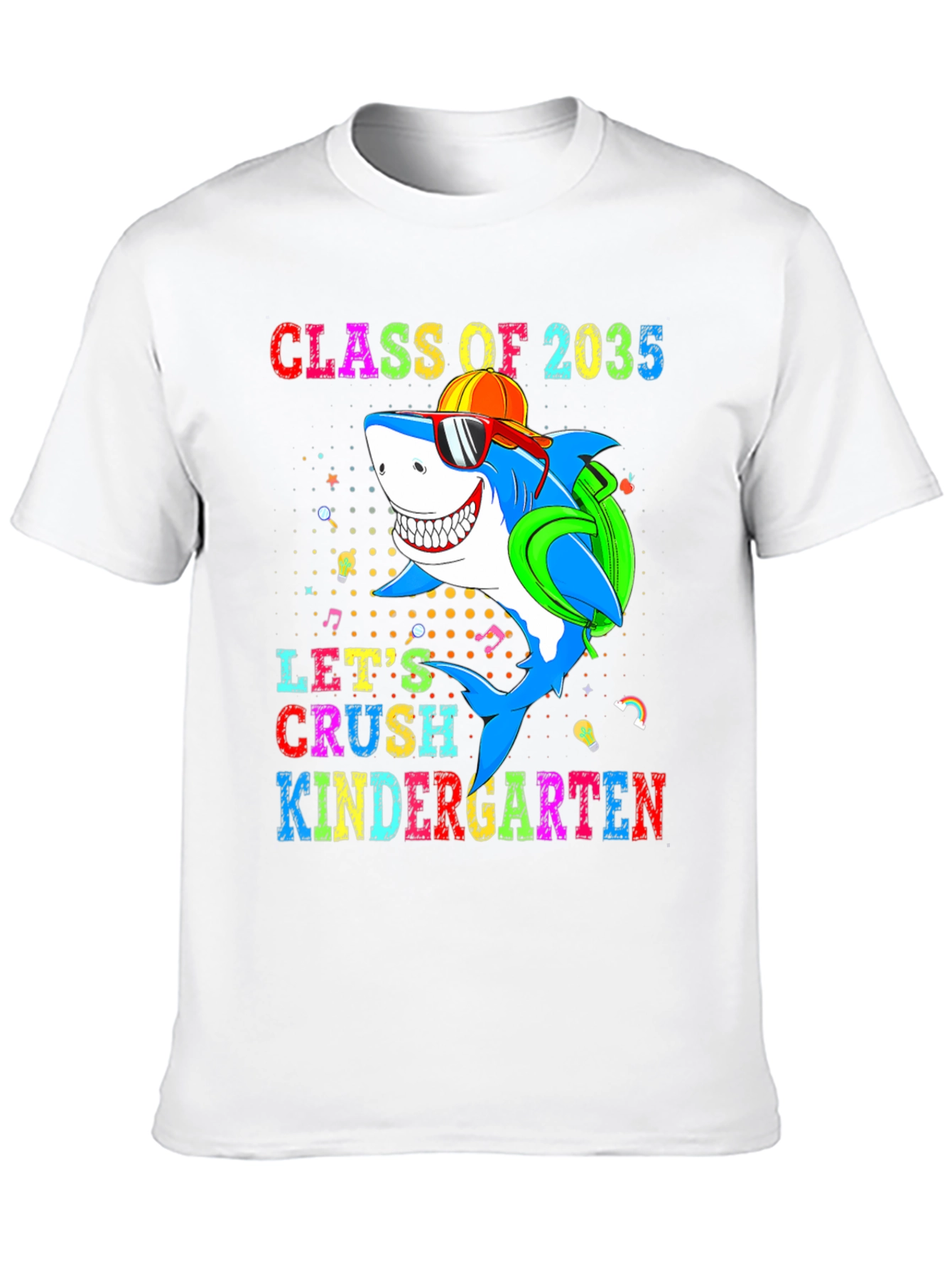 Class of 2035 Shark Kindergarten T-Shirt