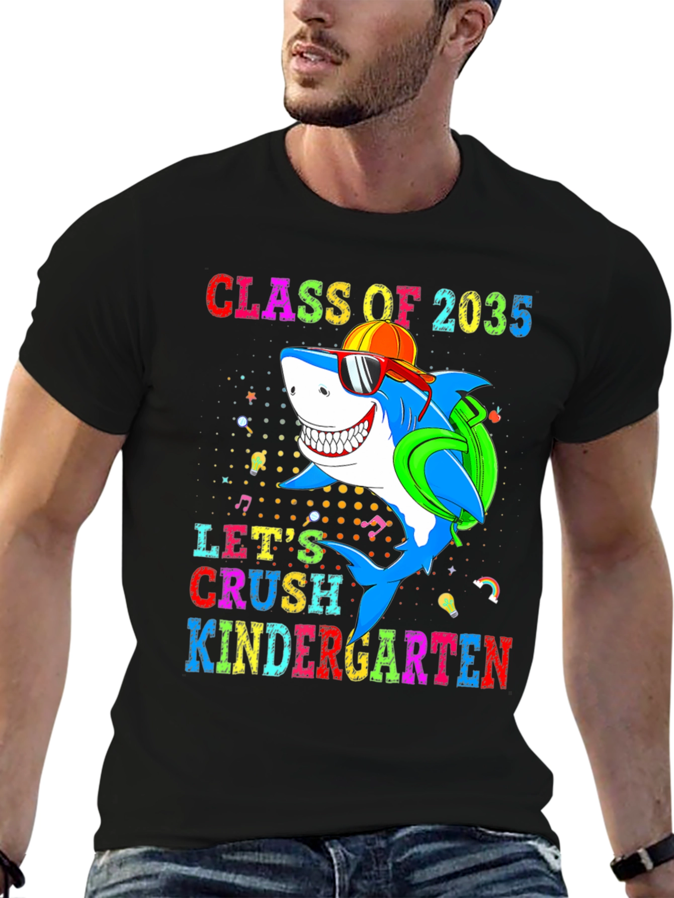 Class of 2035 Shark Kindergarten T-Shirt