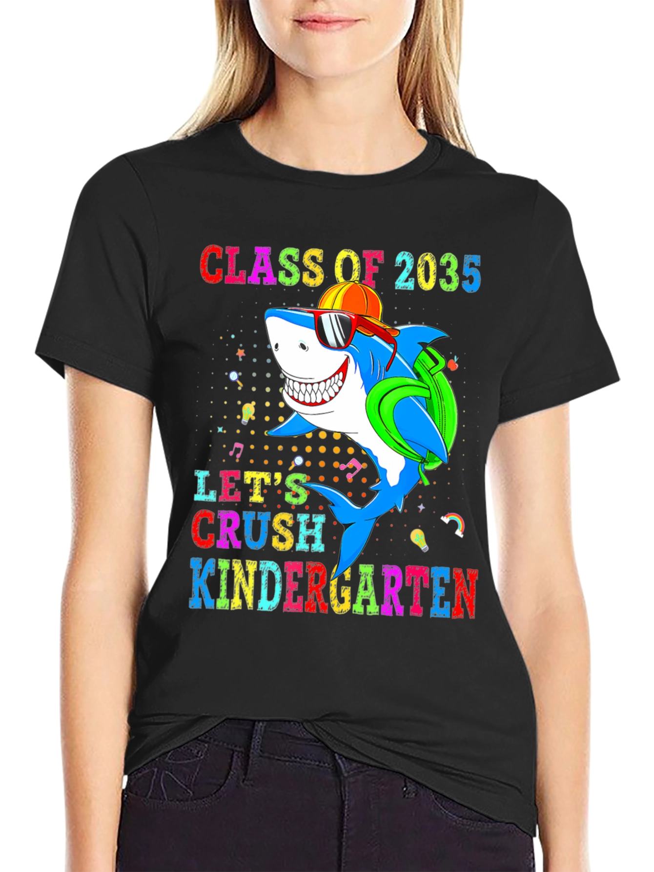 Class of 2035 Shark Kindergarten T-Shirt