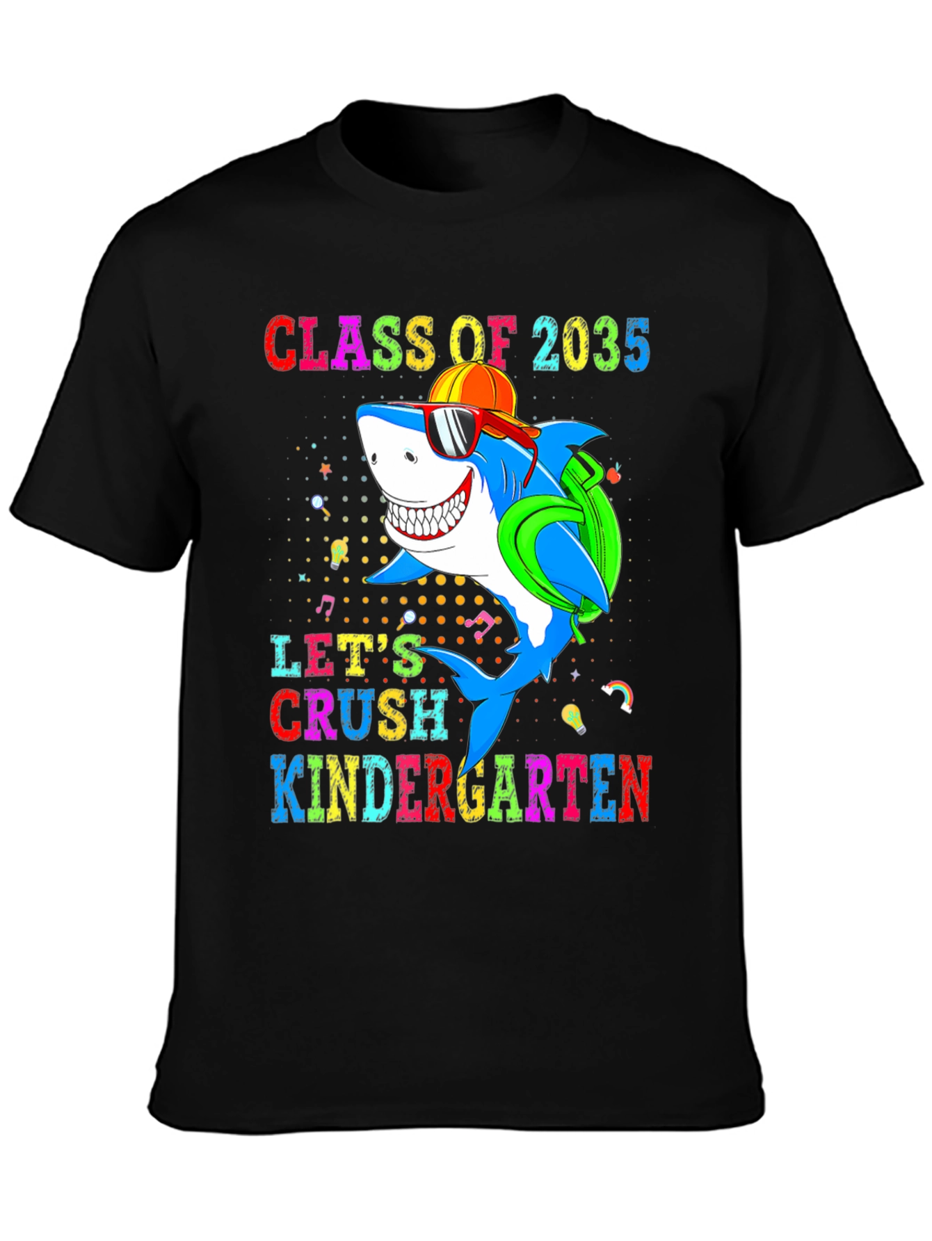 Class of 2035 Shark Kindergarten T-Shirt