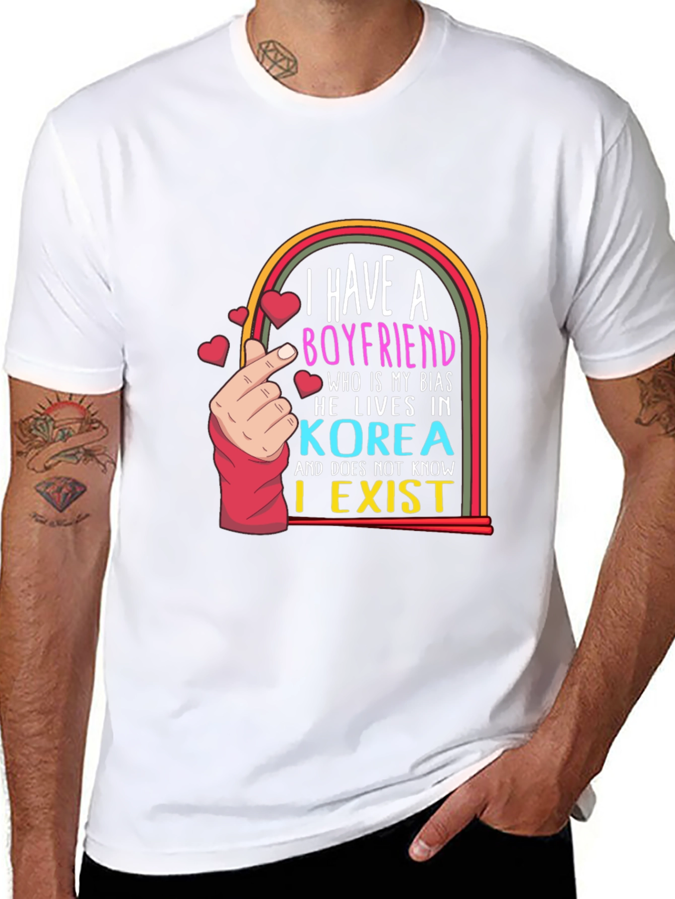 I Have a Boyfriend in Korea T-Shirt