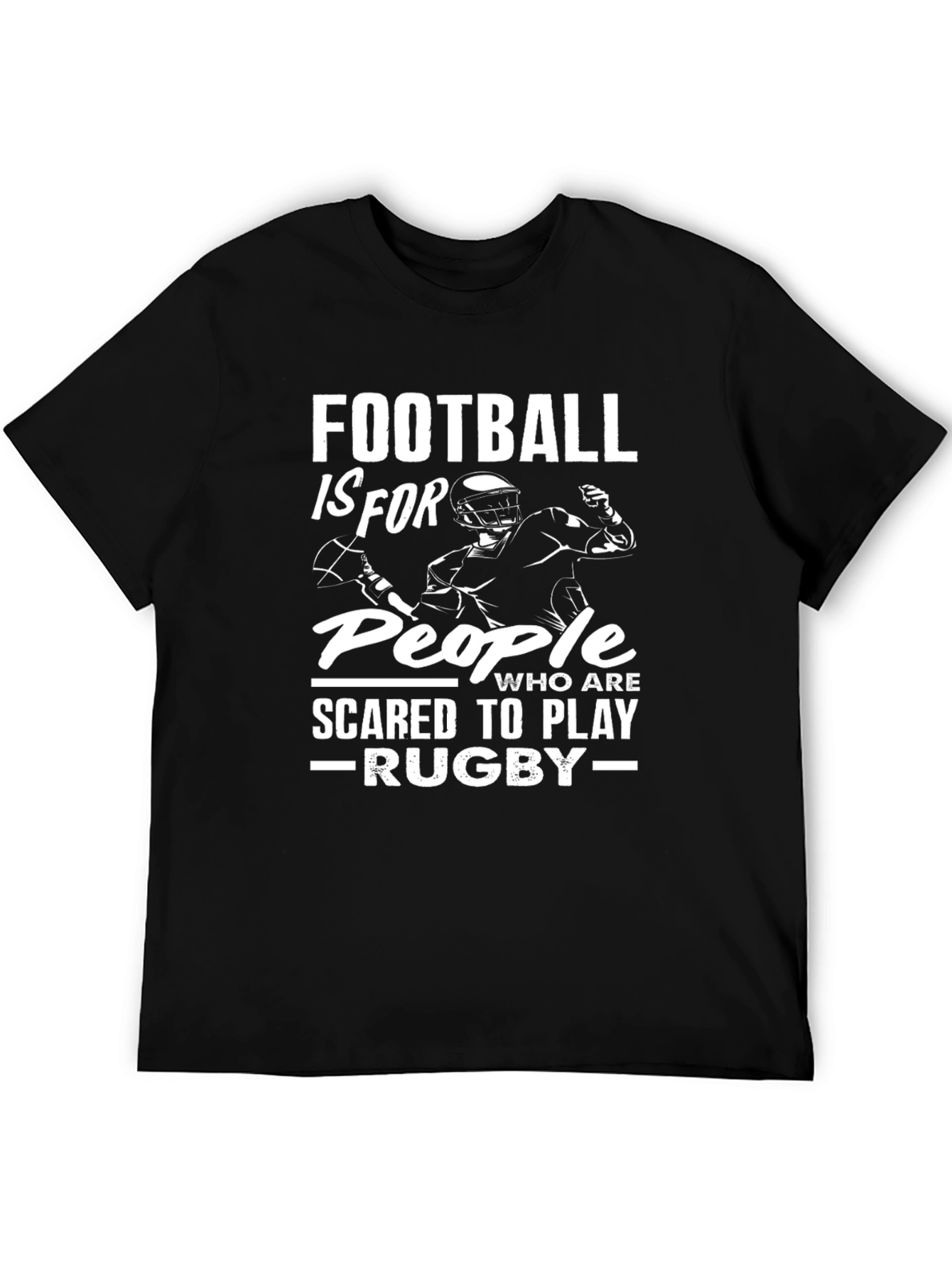 Football vs. Rugby Graphic Tee