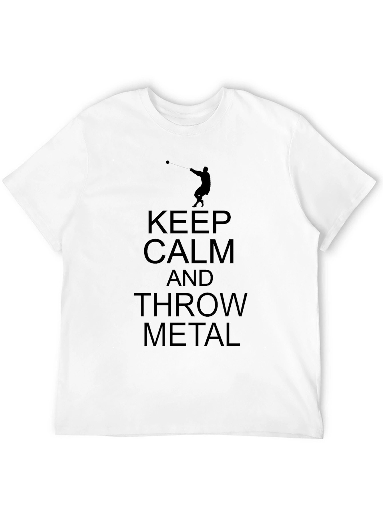 Keep Calm and Throw Metal T-Shirt