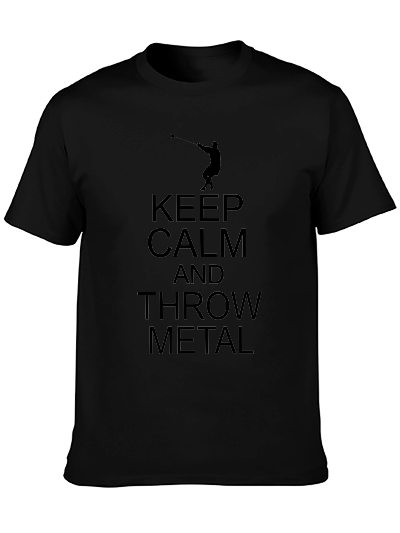 Keep Calm and Throw Metal T-Shirt