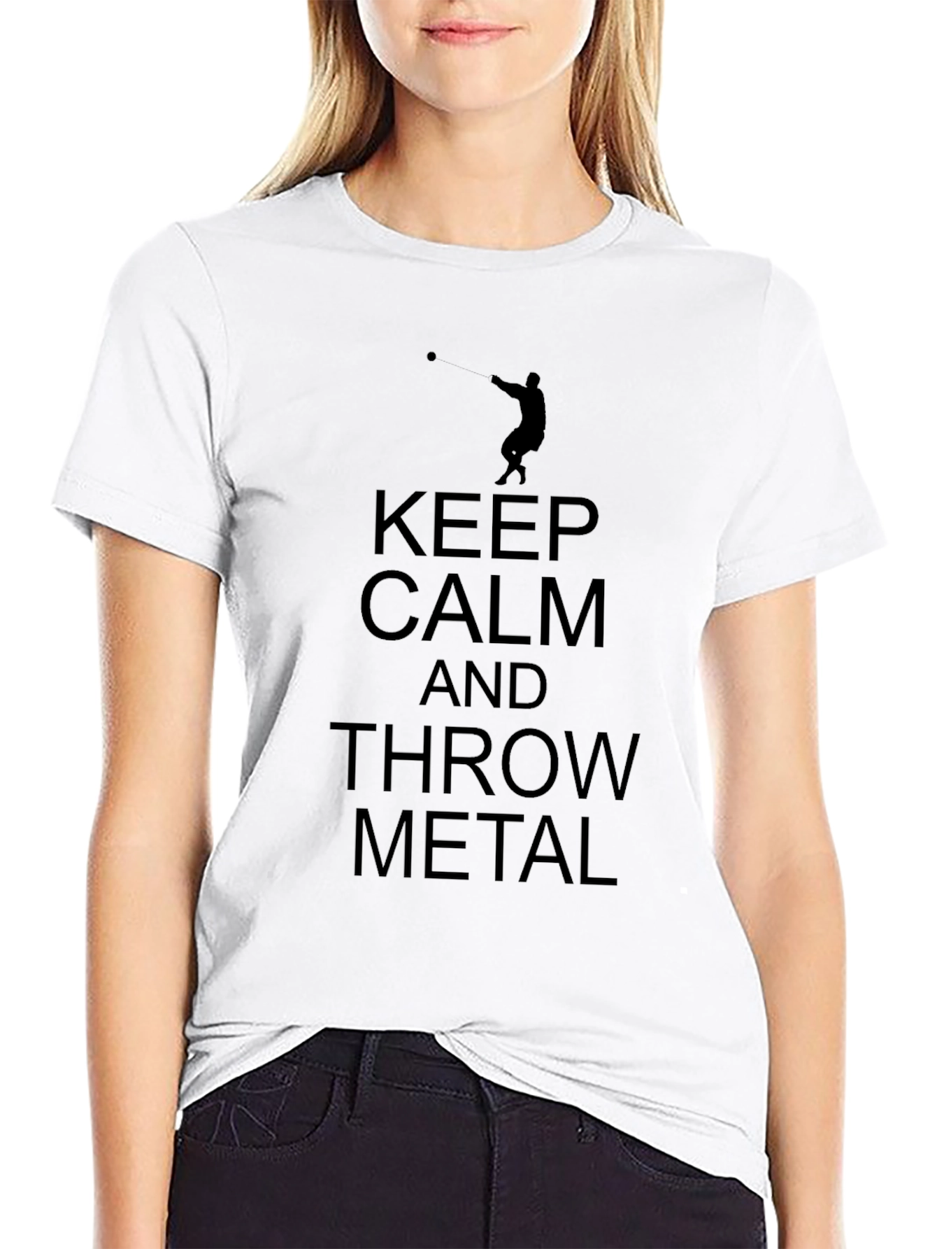 Keep Calm and Throw Metal T-Shirt