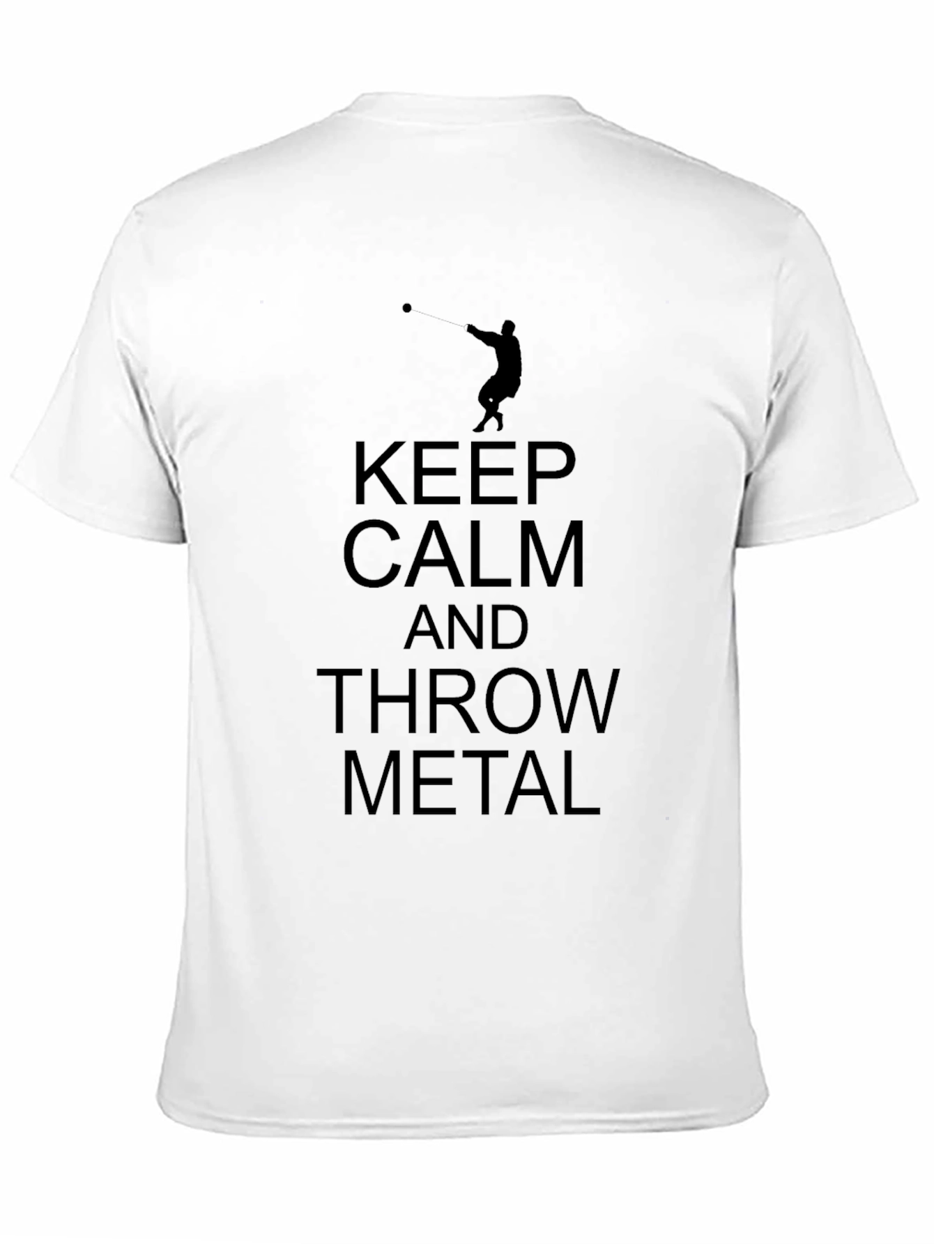 Keep Calm and Throw Metal T-Shirt