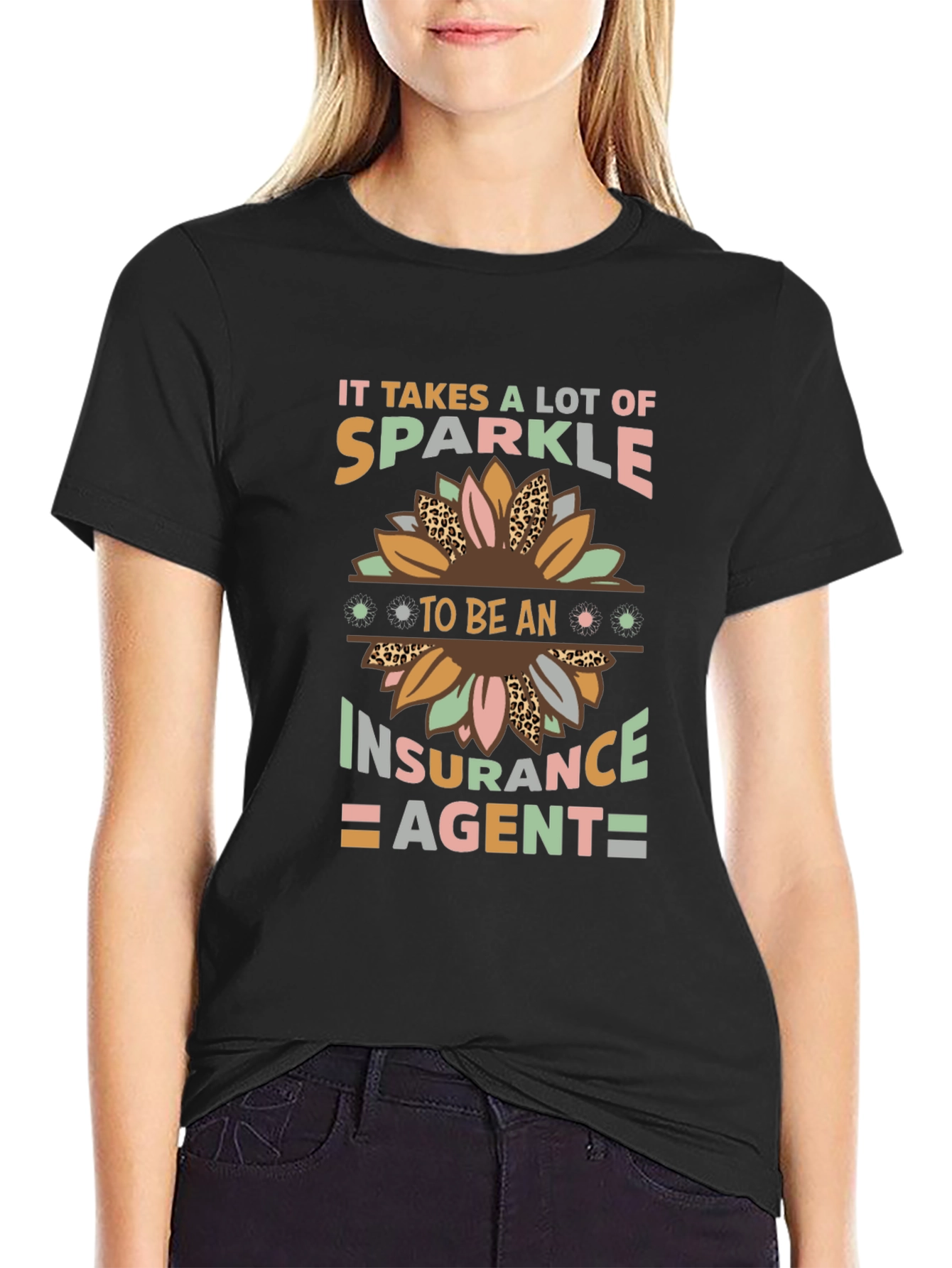 Sparkle Insurance Agent T-Shirt