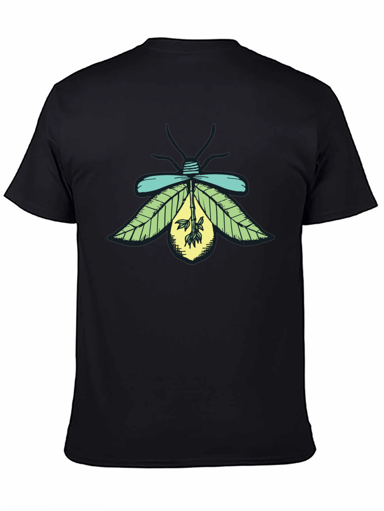 Firefly Graphic Tee - Unique Nature Design