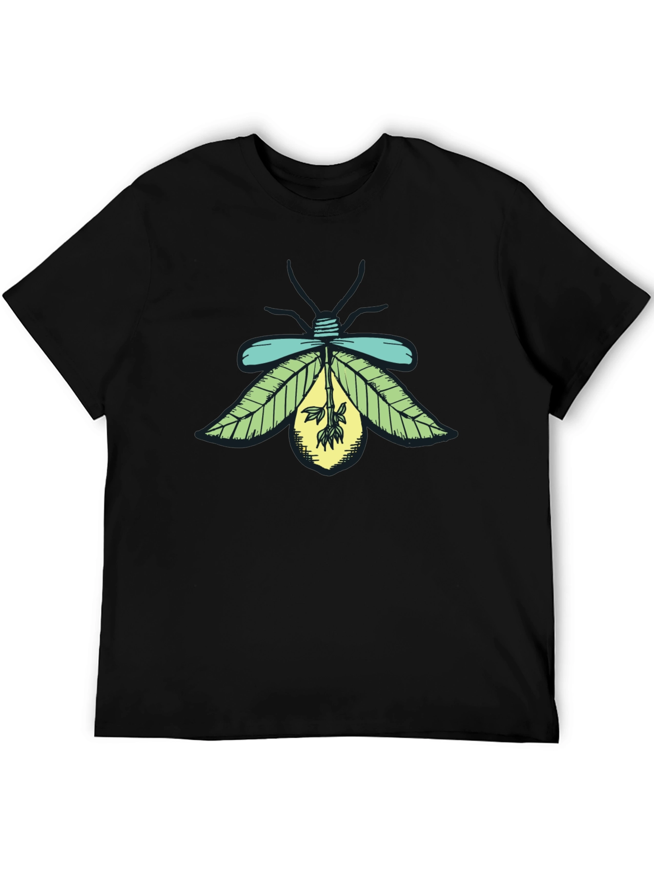 Firefly Graphic Tee - Unique Nature Design