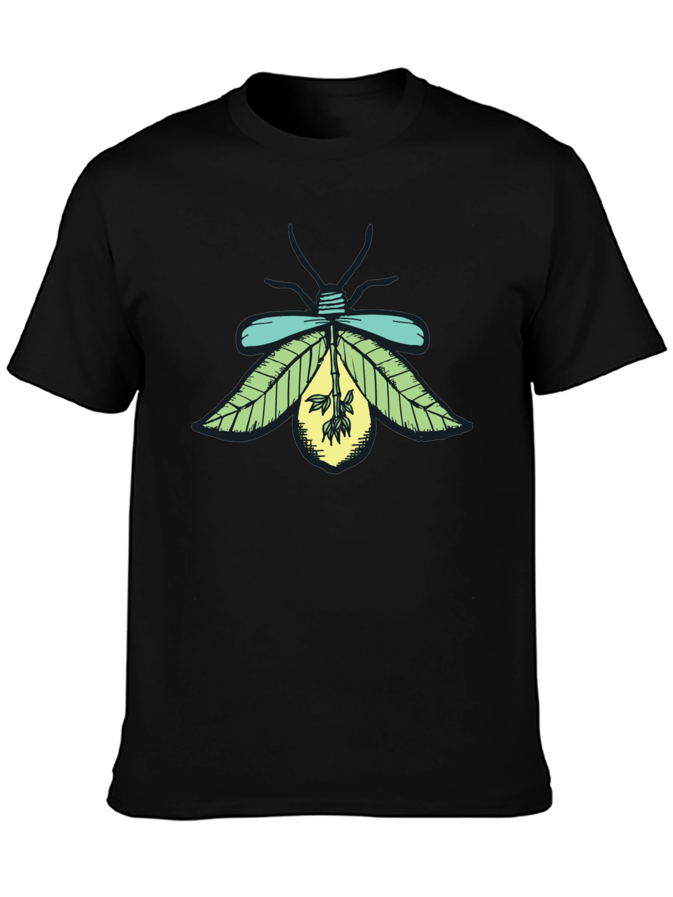 Firefly Graphic Tee - Unique Nature Design