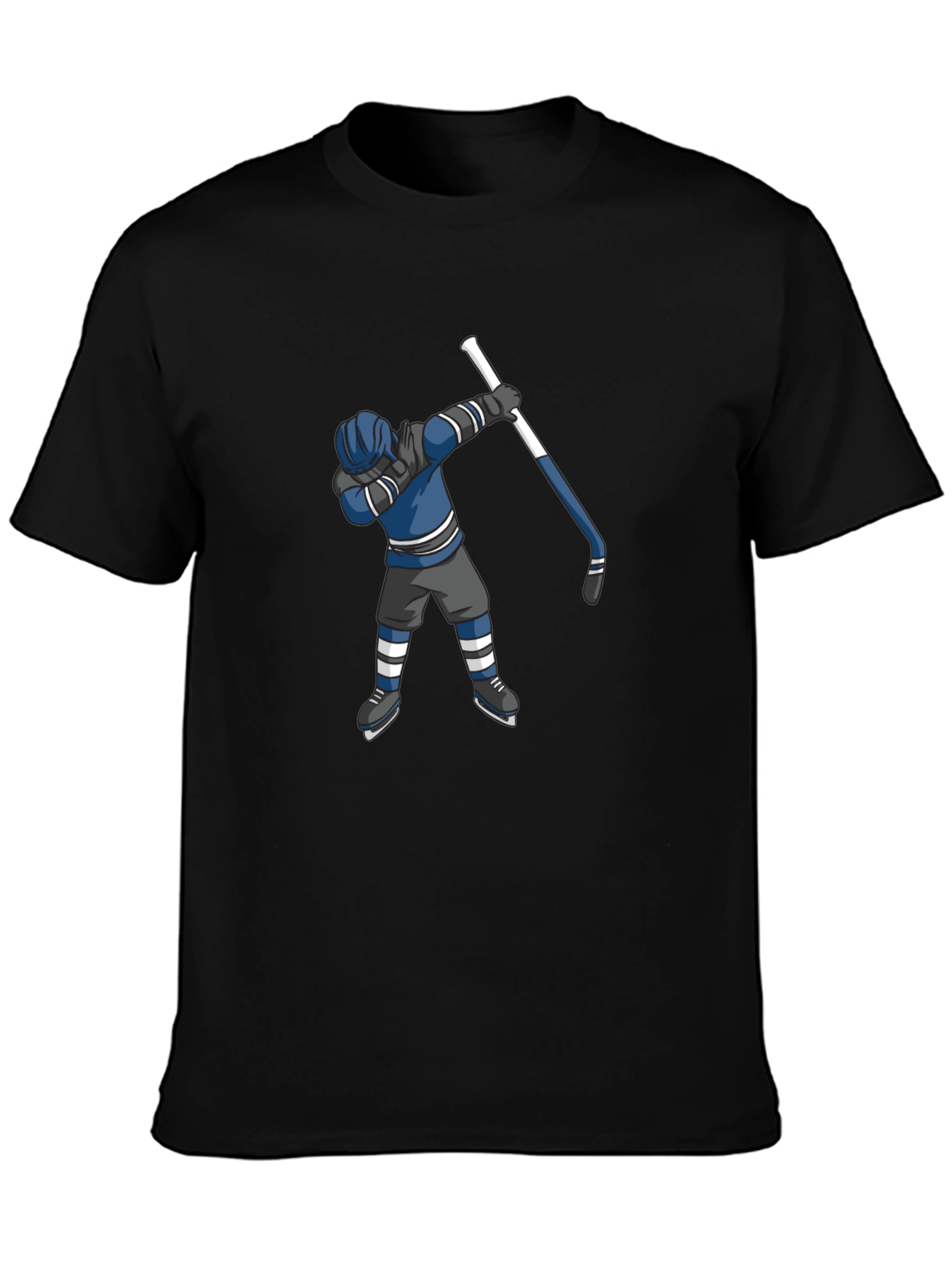 Hockey Player Dabbing Graphic T-Shirt
