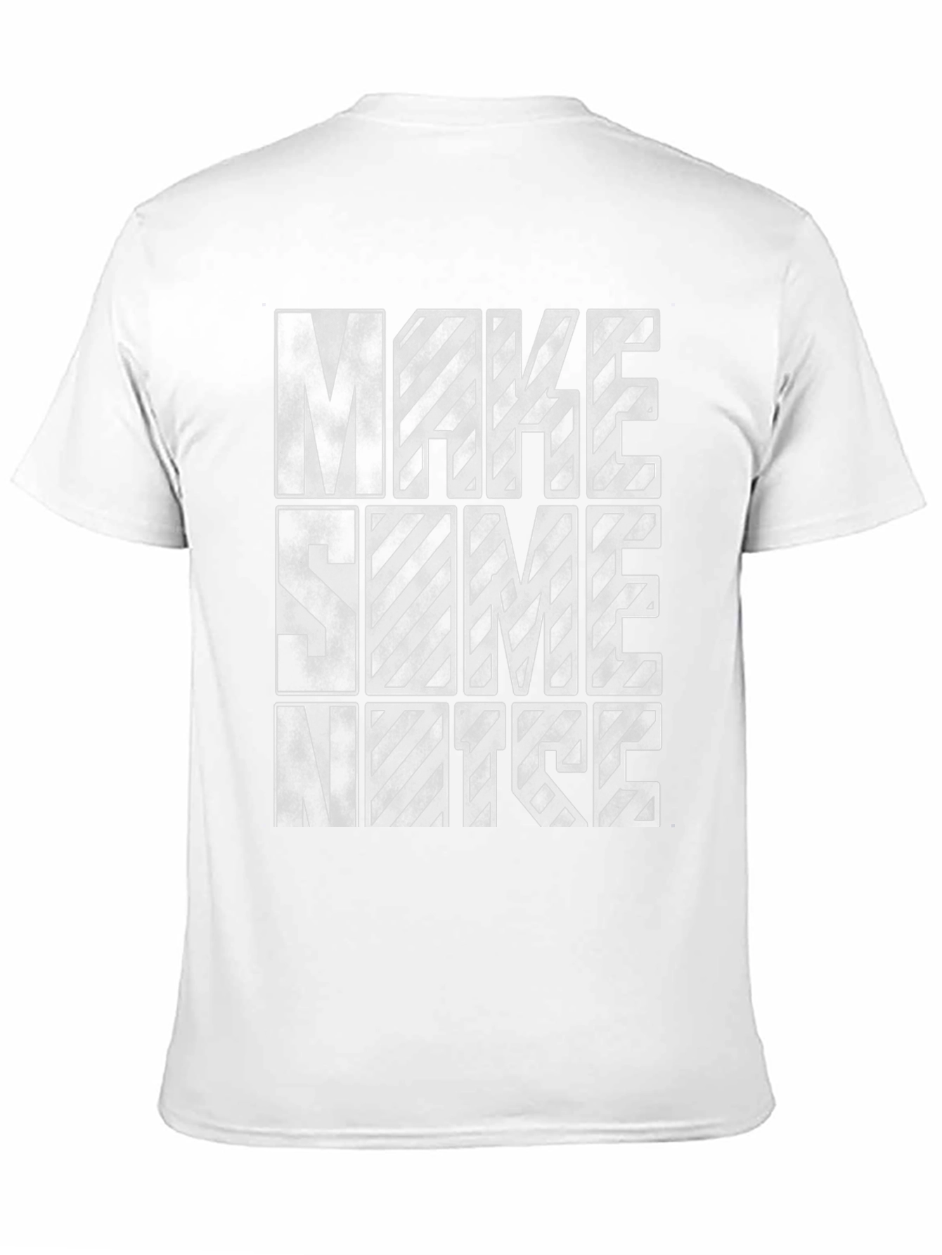 Make Some Noise Graphic Tee - Trendy Black T-Shirt