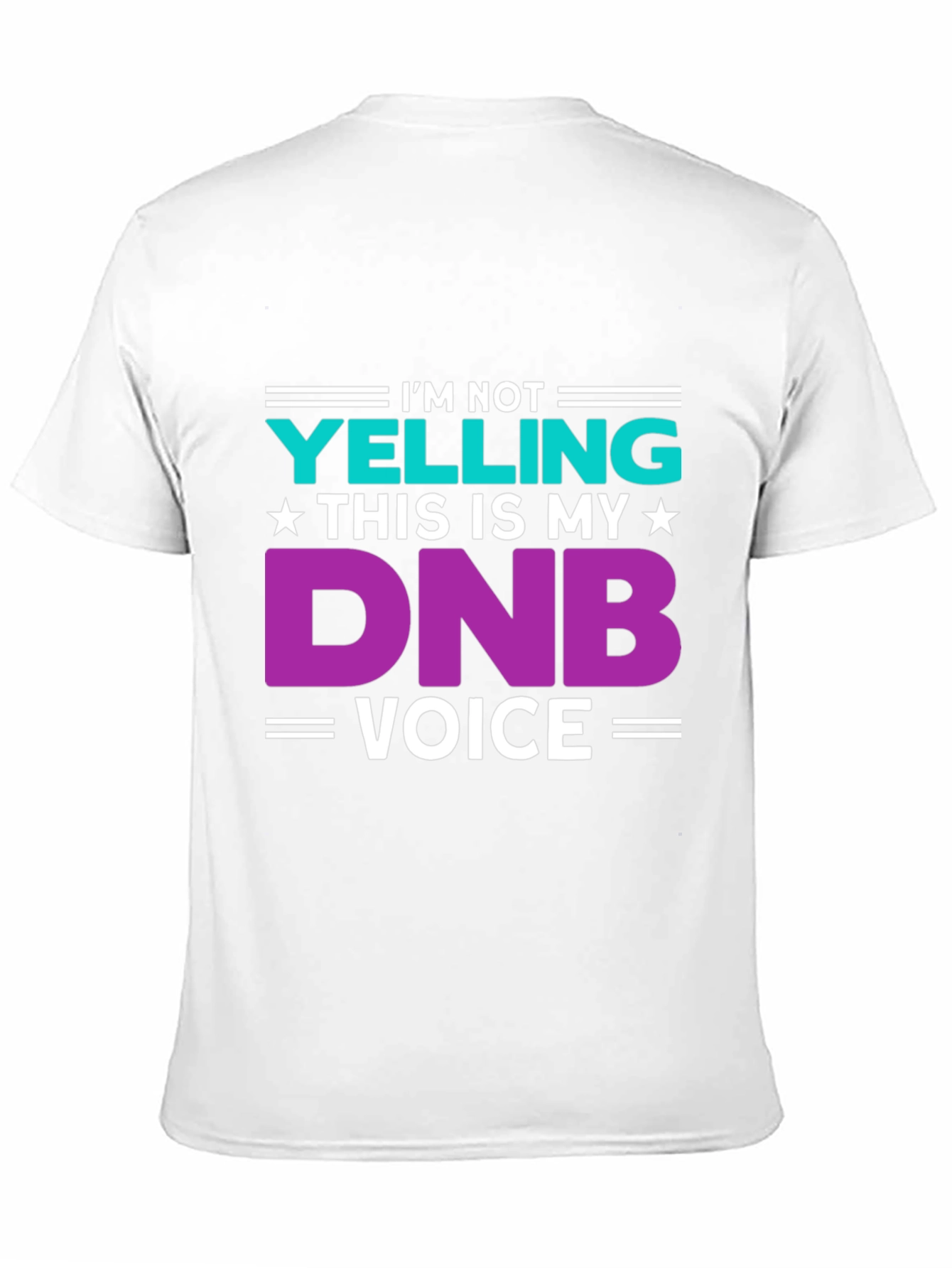 DNB Voice T-Shirt - Funny Rave Music Tee
