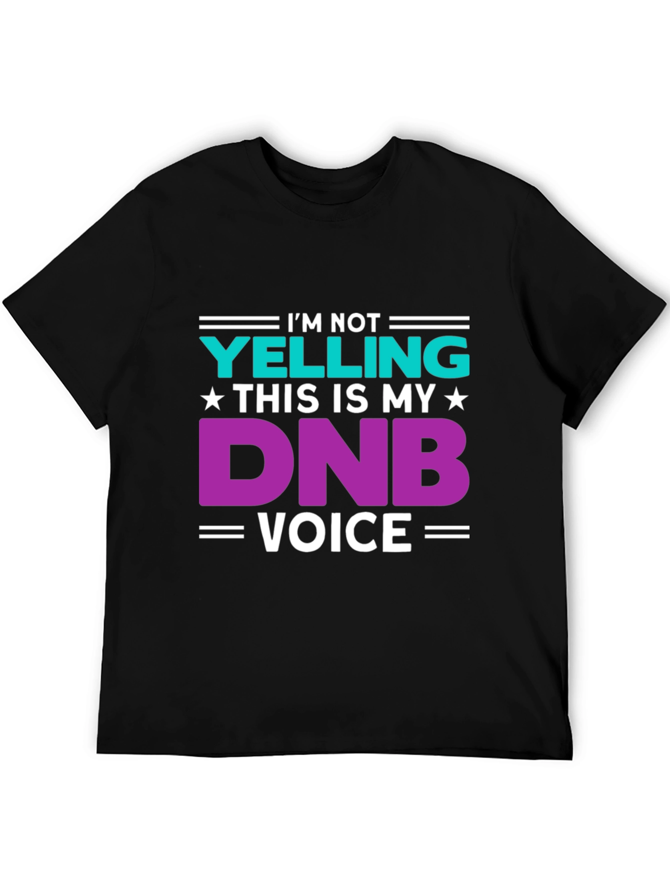 DNB Voice T-Shirt - Funny Rave Music Tee