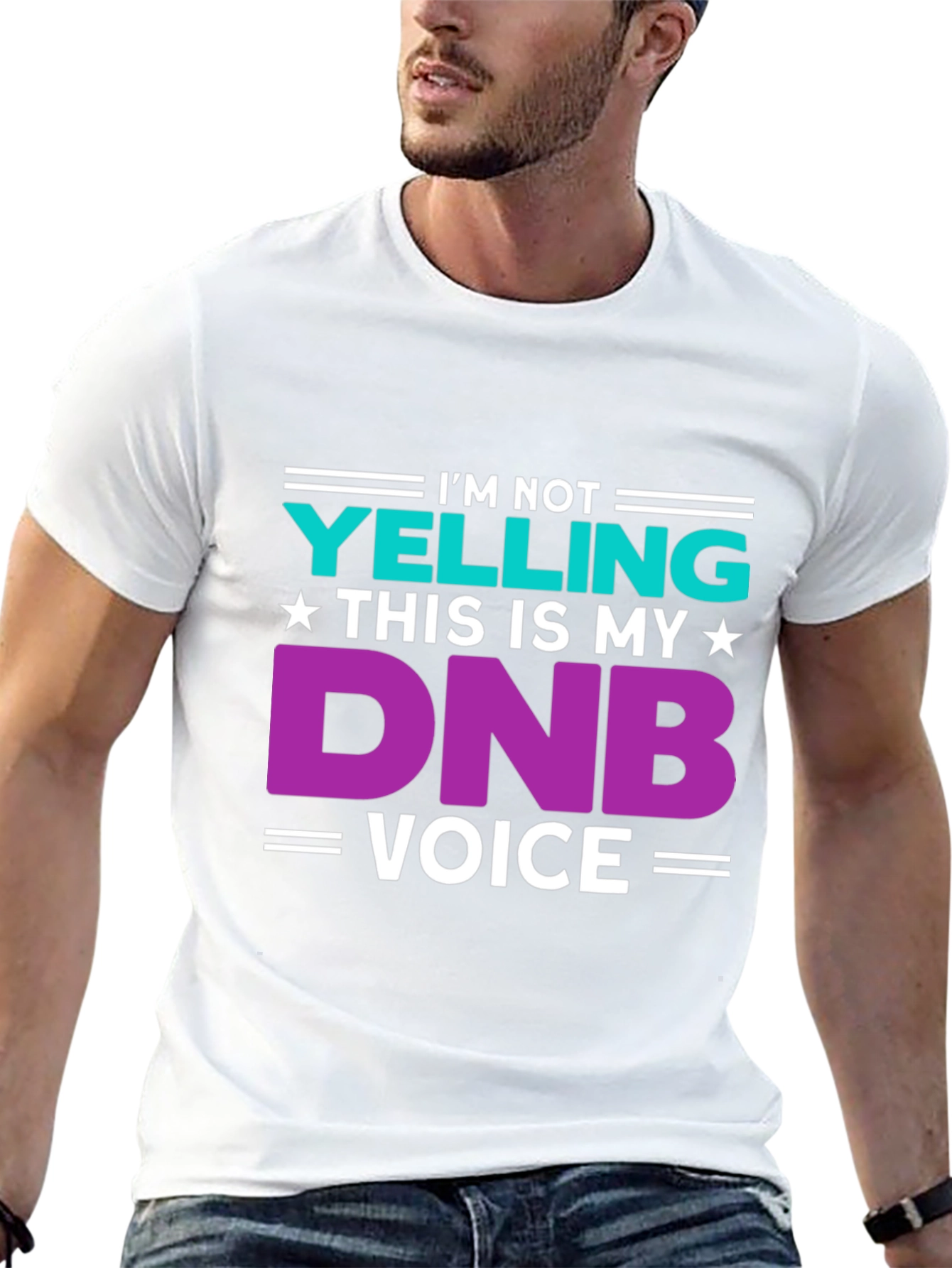 DNB Voice T-Shirt - Funny Rave Music Tee