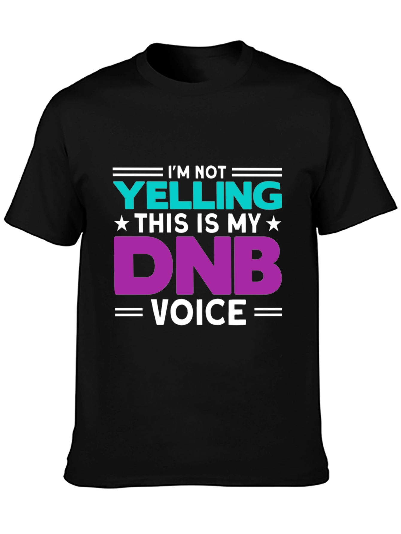 DNB Voice T-Shirt - Funny Rave Music Tee