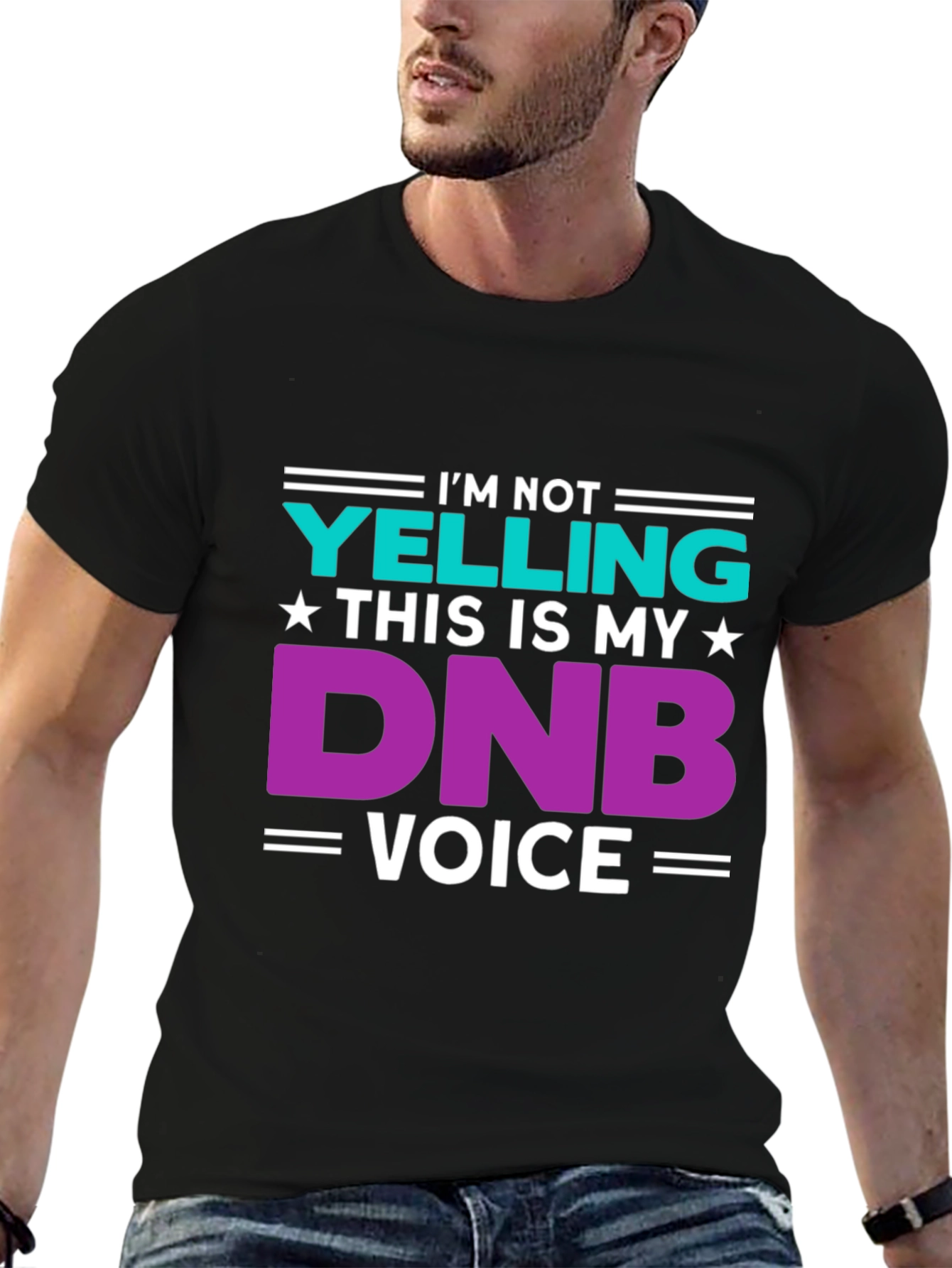 DNB Voice T-Shirt - Funny Rave Music Tee