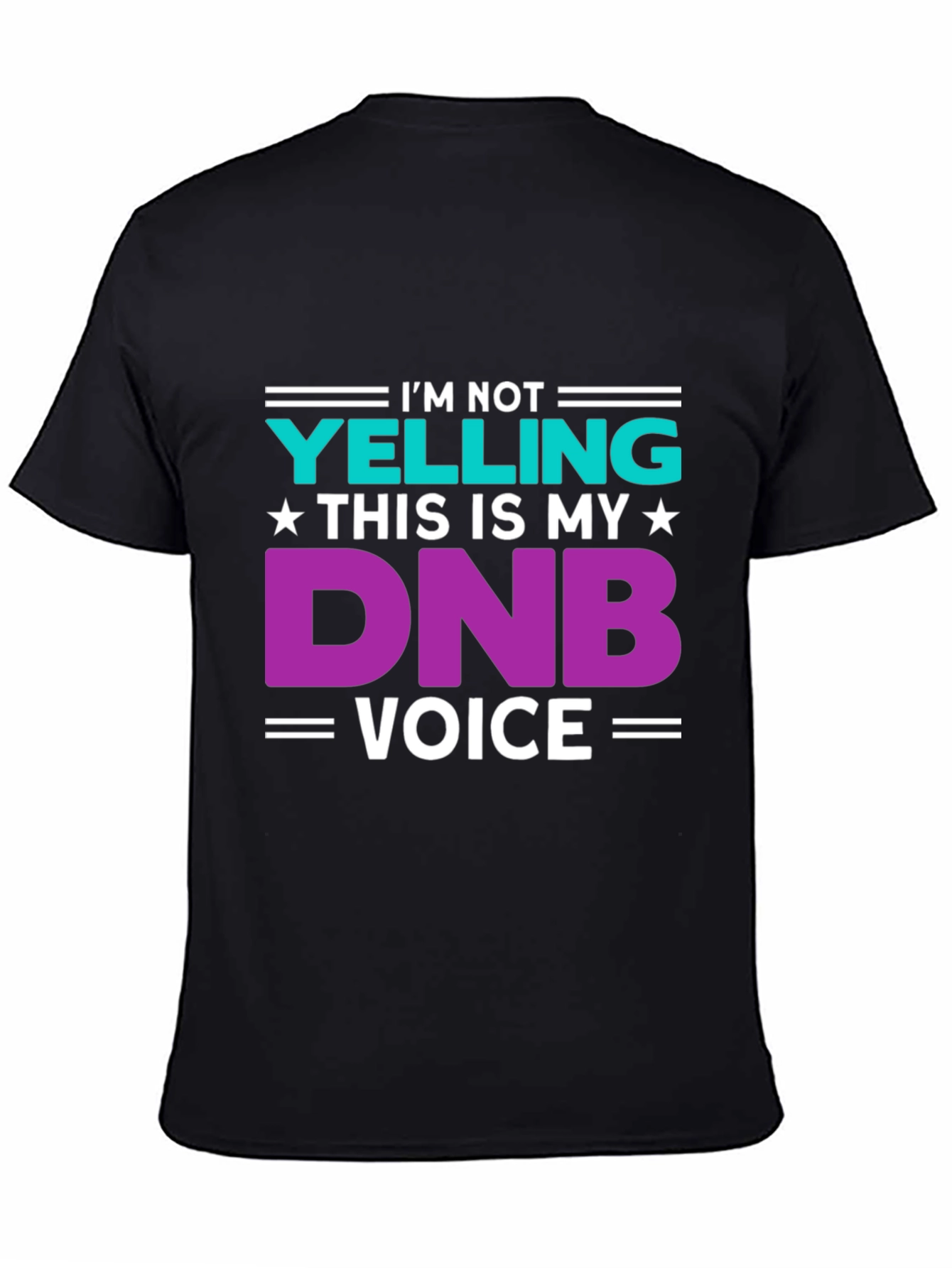 DNB Voice T-Shirt - Funny Rave Music Tee