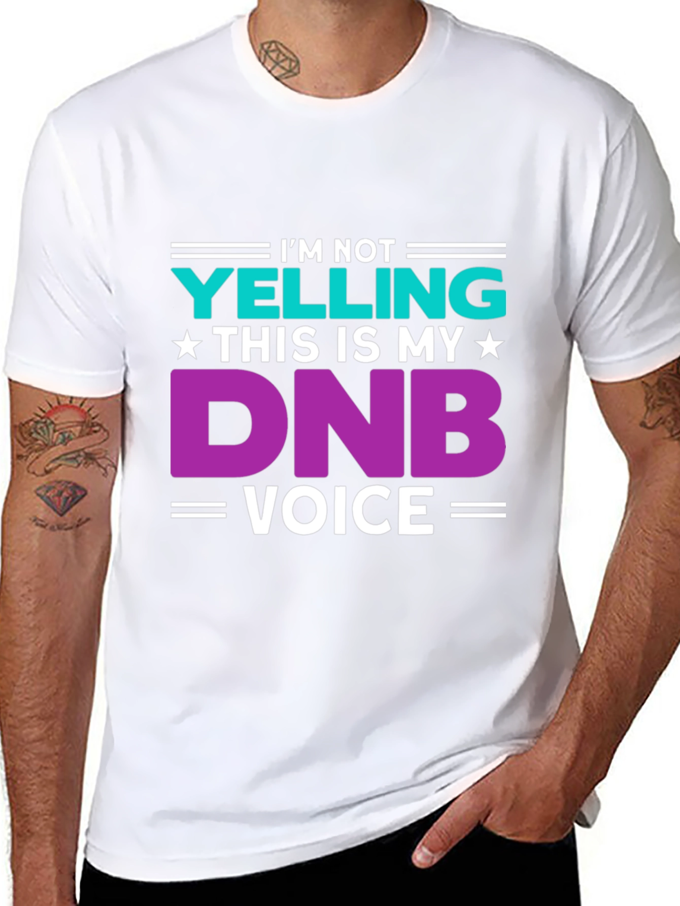 DNB Voice T-Shirt - Funny Rave Music Tee