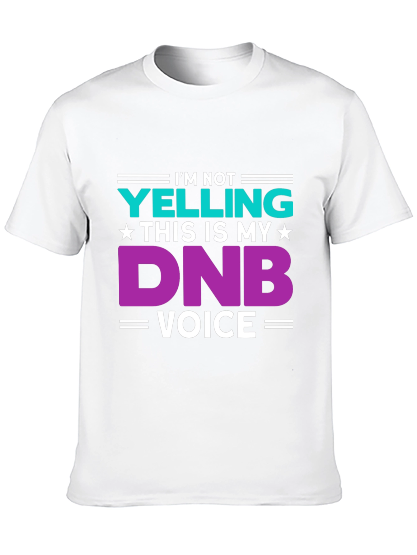 DNB Voice T-Shirt - Funny Rave Music Tee