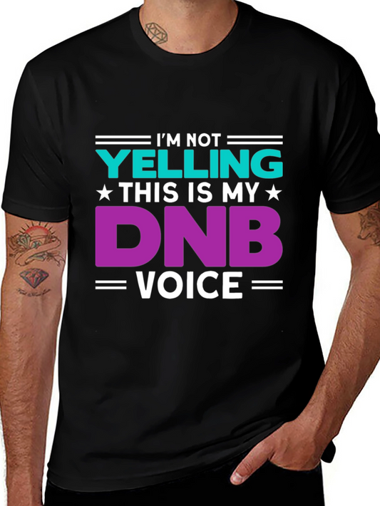 DNB Voice T-Shirt - Funny Rave Music Tee
