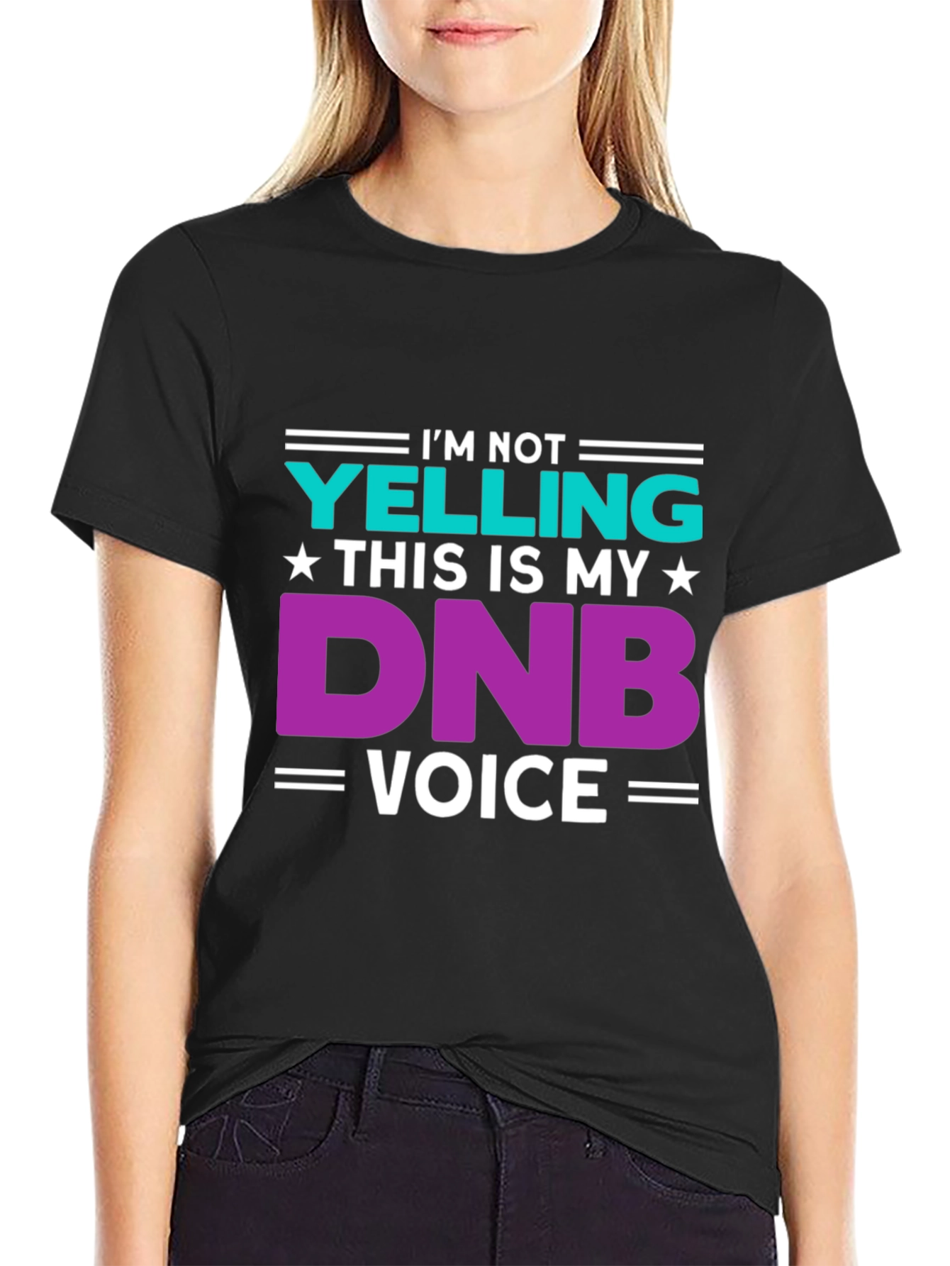 DNB Voice T-Shirt - Funny Rave Music Tee