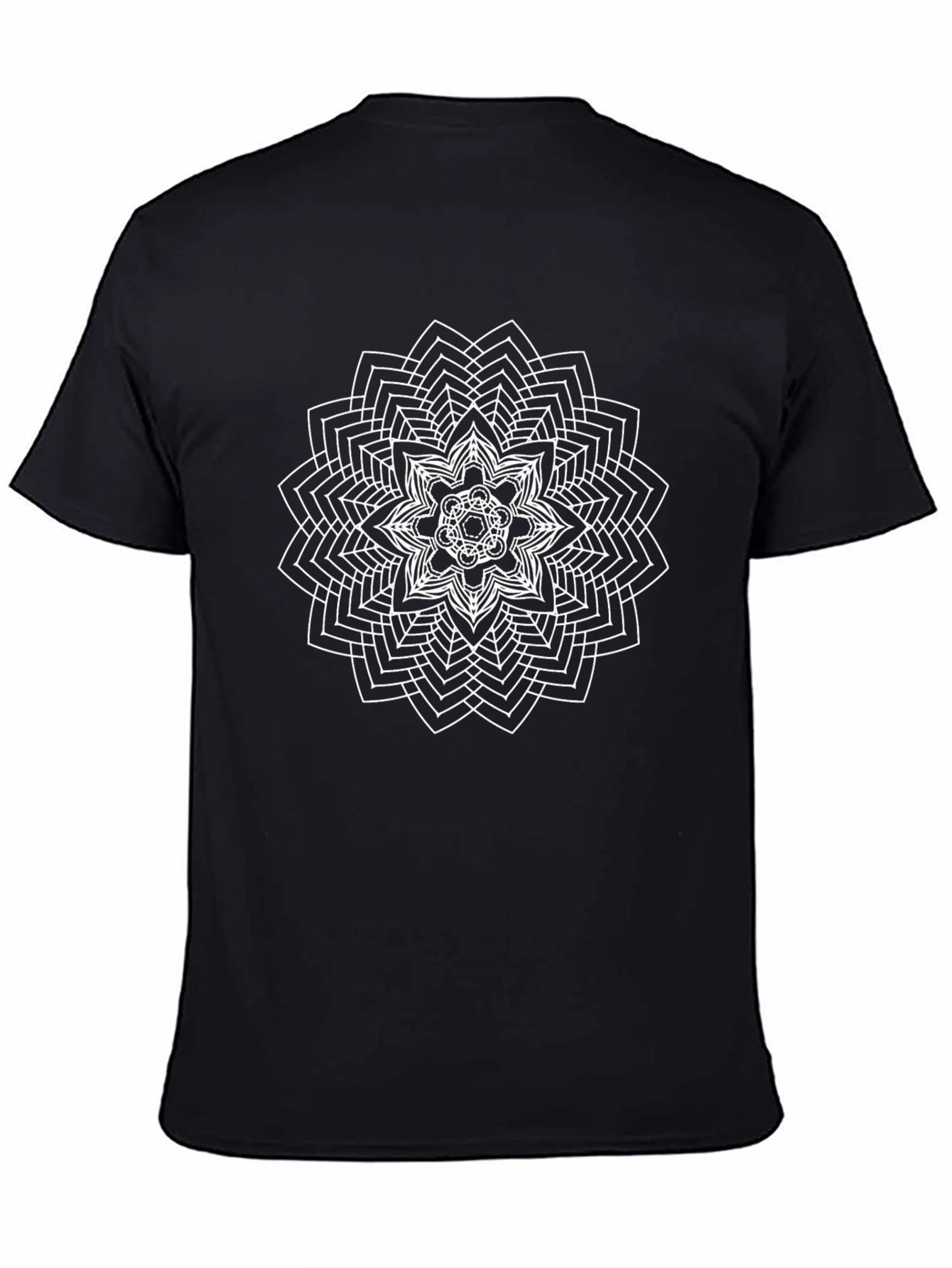 Geometric Mandala Graphic T-Shirt