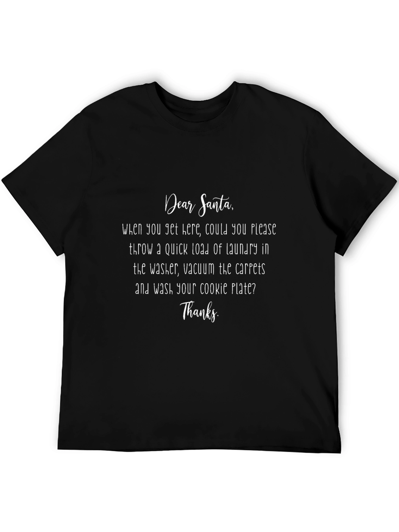 Dear Santa Funny Christmas T-Shirt