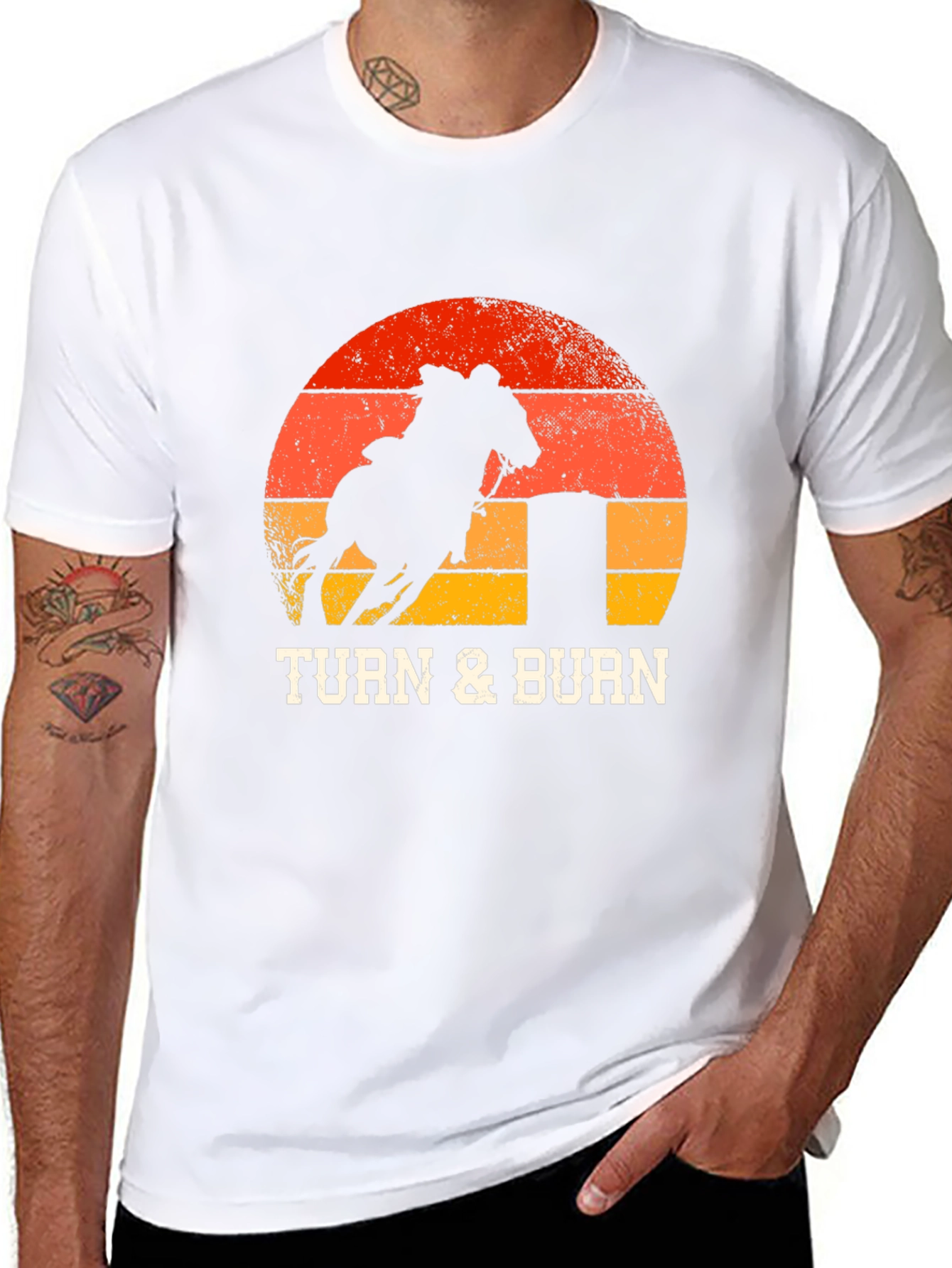 Turn & Burn Rodeo Graphic Tee