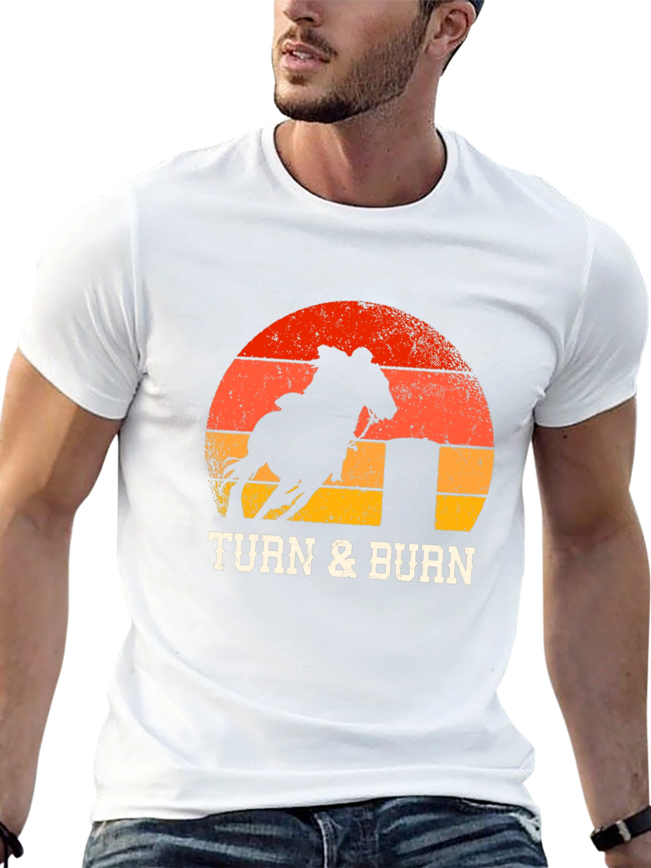 Turn & Burn Rodeo Graphic Tee