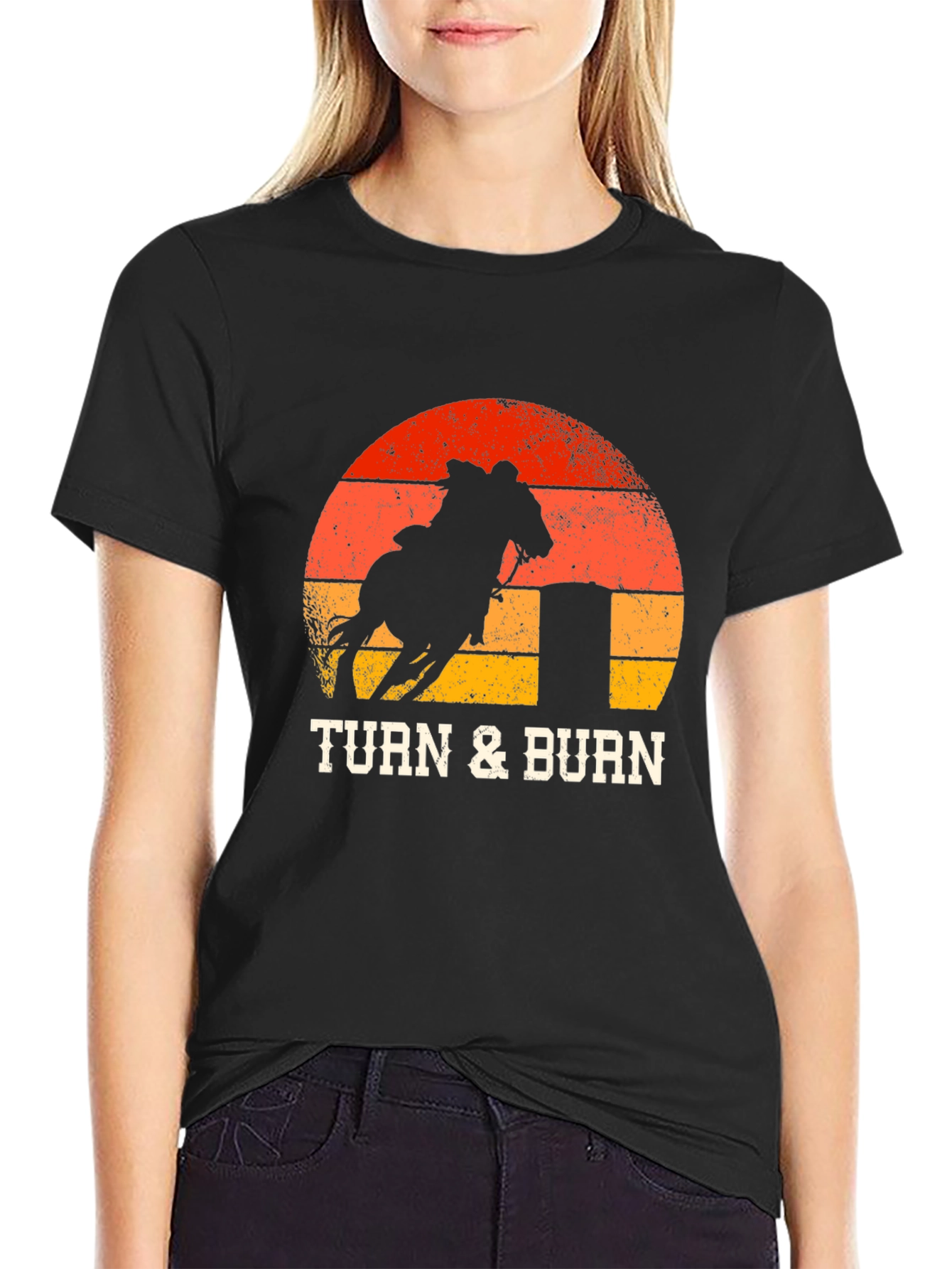 Turn & Burn Rodeo Graphic Tee
