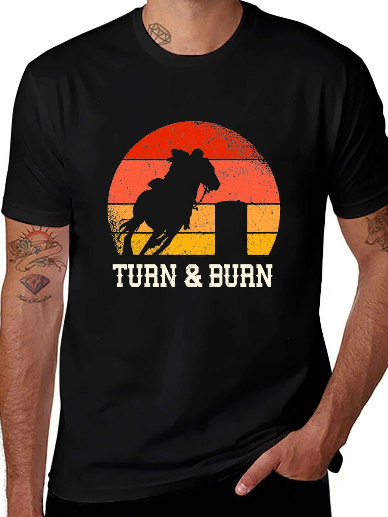 Turn & Burn Rodeo Graphic Tee