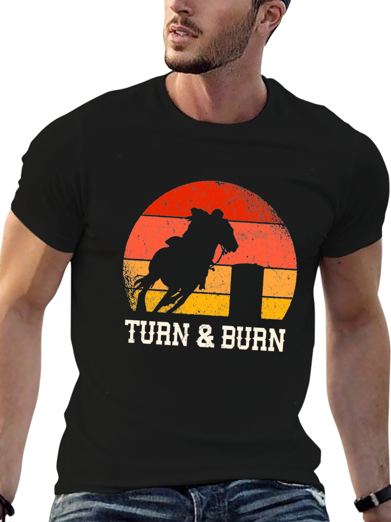 Turn & Burn Rodeo Graphic Tee