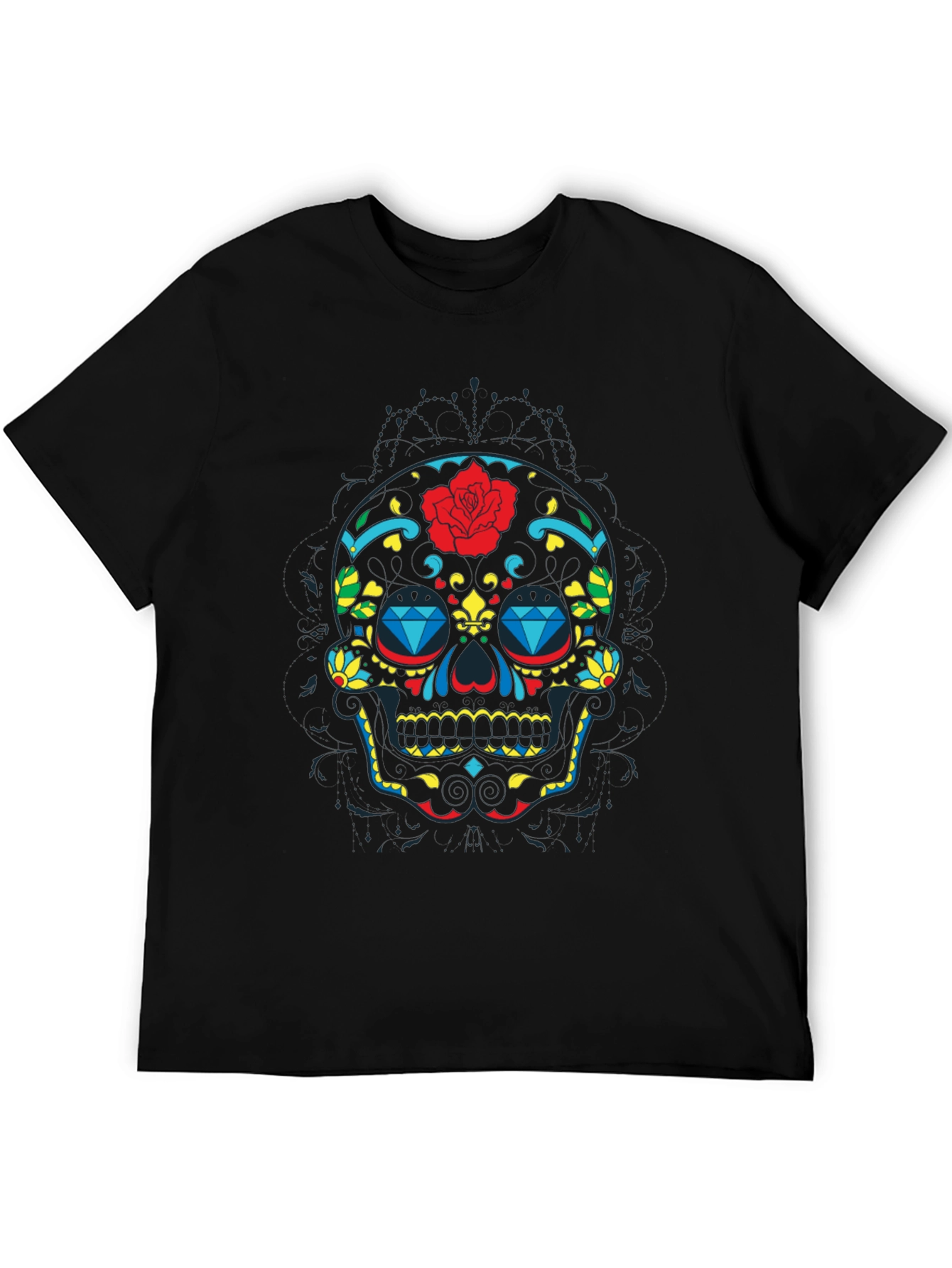 Sugar Skull Graphic T-Shirt - Dia de los Muertos