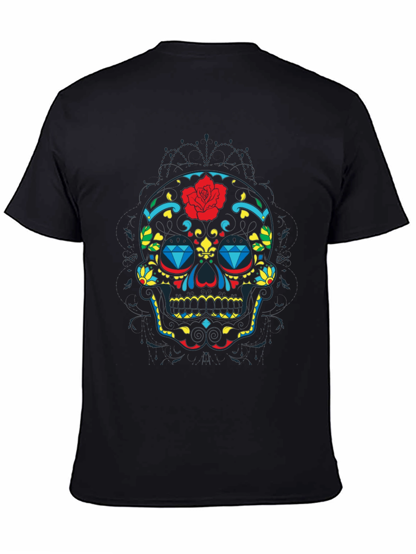 Sugar Skull Graphic T-Shirt - Dia de los Muertos