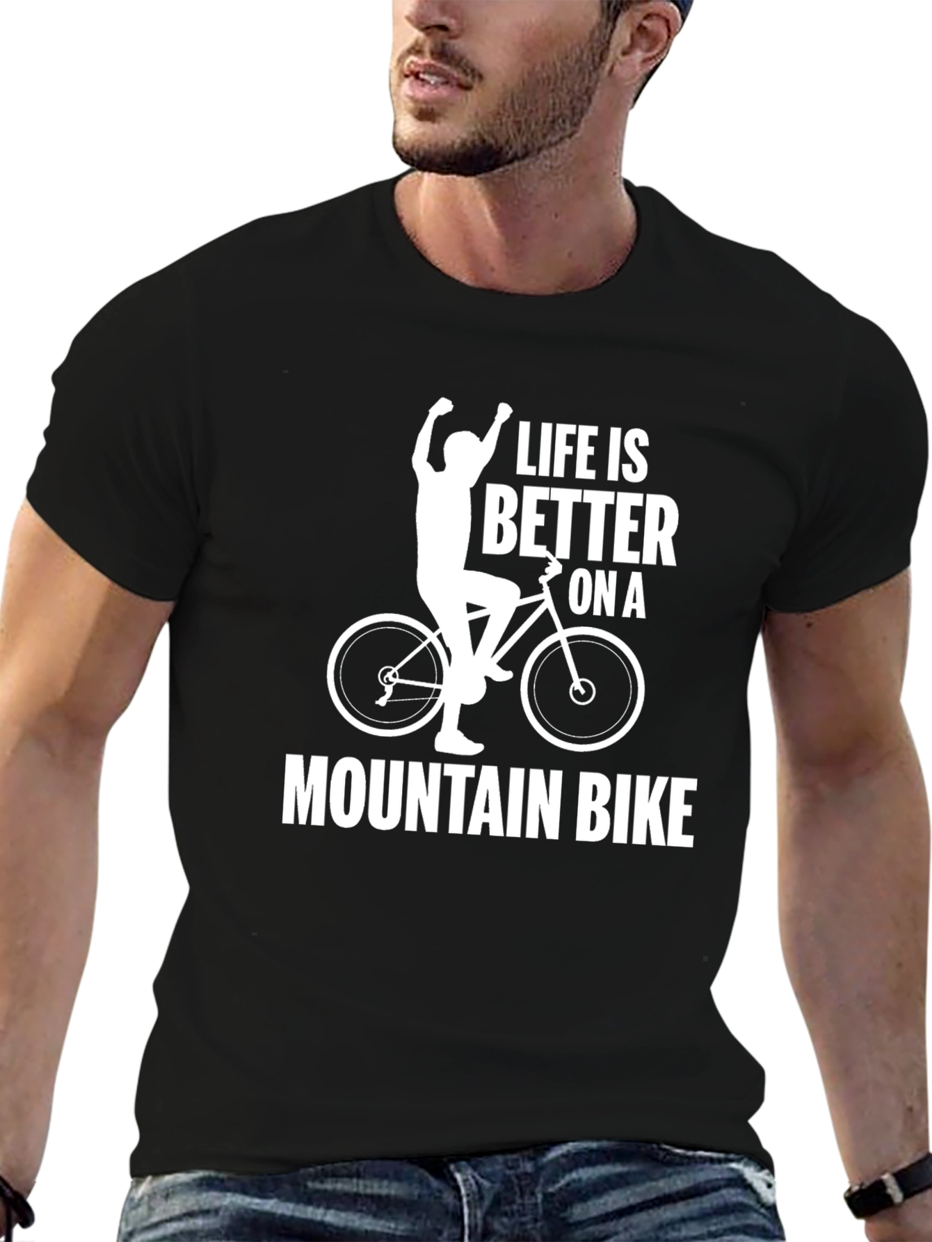 Life Is Better on a Mountain Bike Graphic Tee