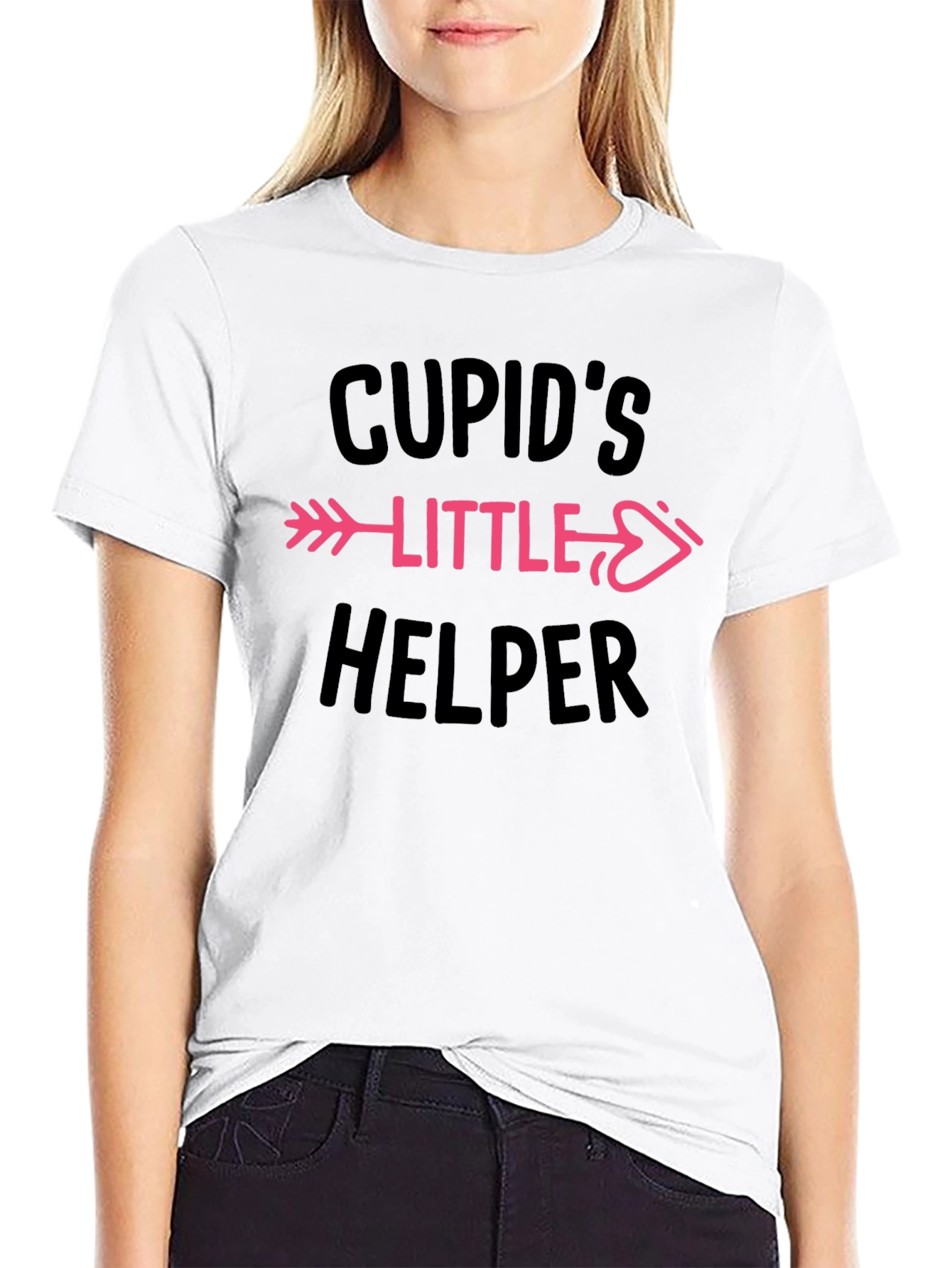 Cupids Little Helper T-Shirt Valentines Day