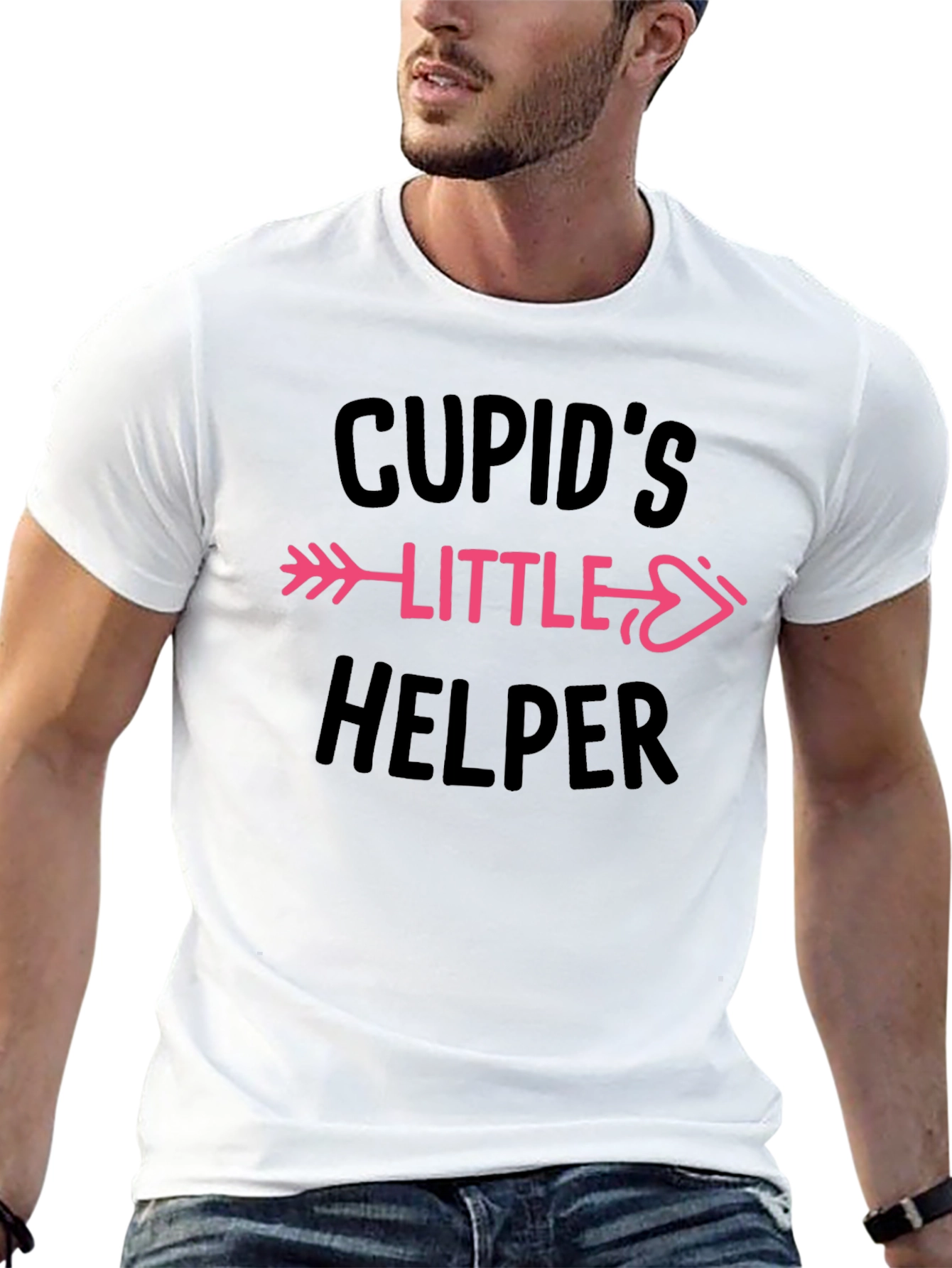 Cupids Little Helper T-Shirt Valentines Day