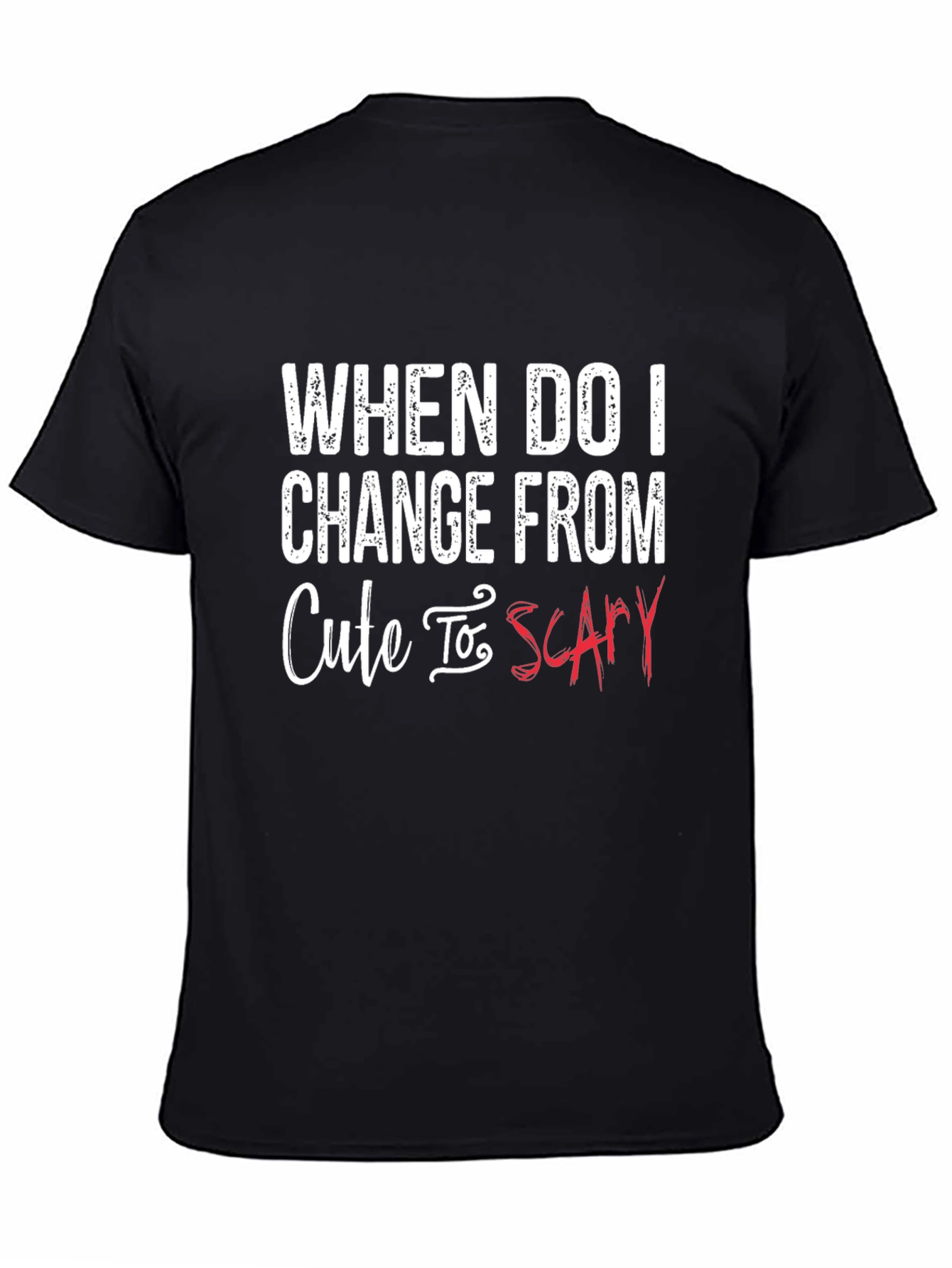 Cute to Scary Graphic T-Shirt