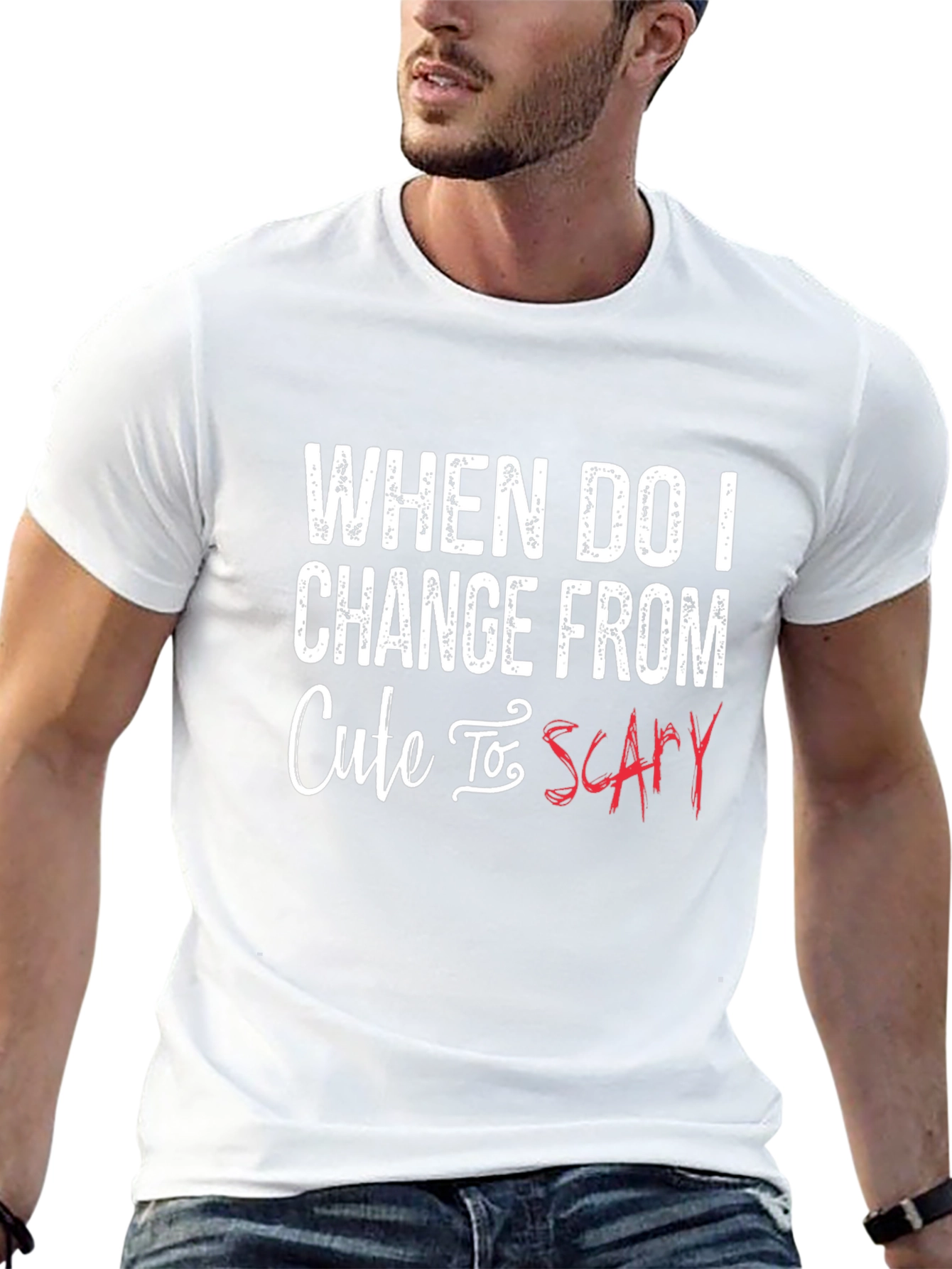 Cute to Scary Graphic T-Shirt