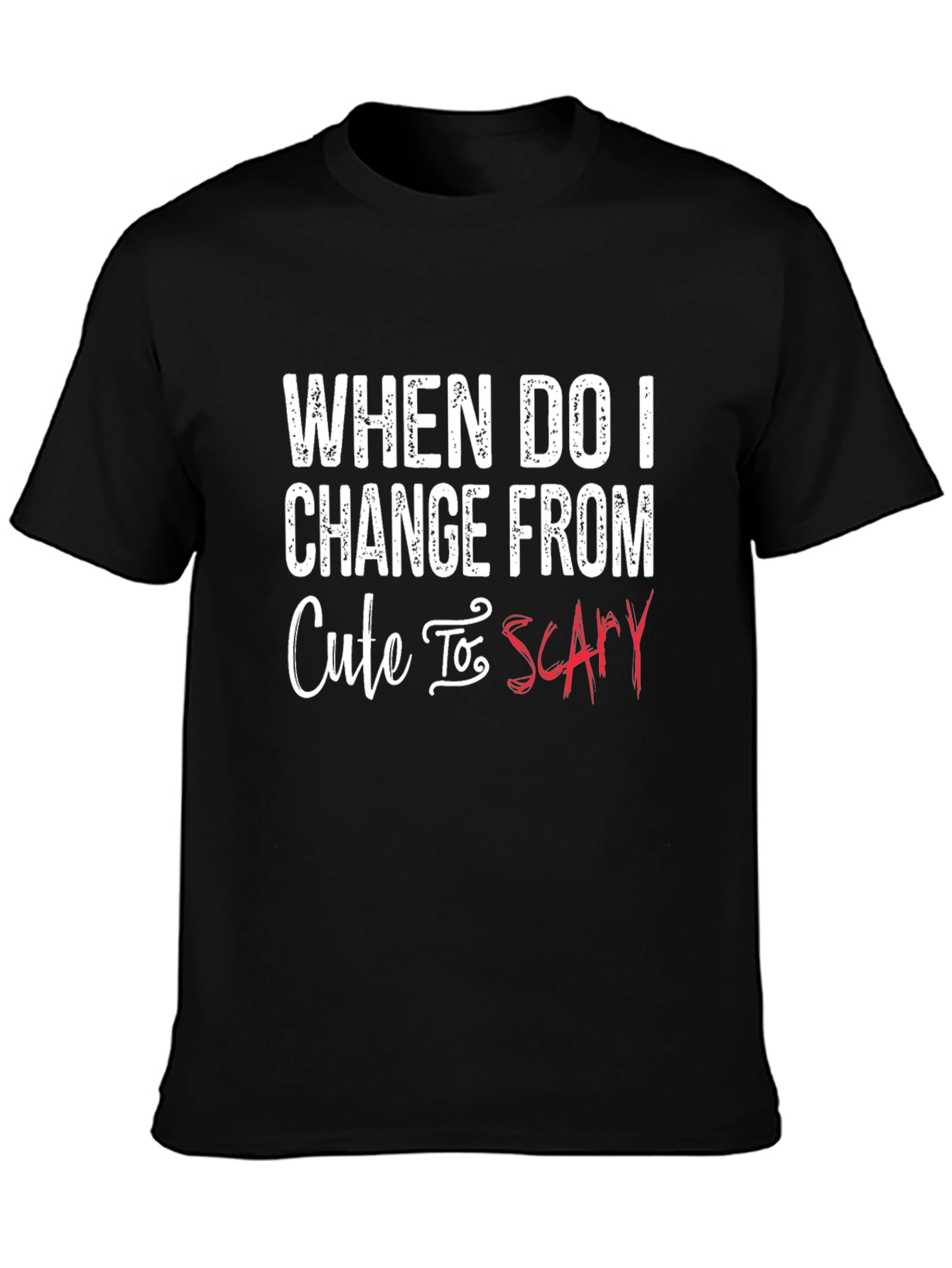 Cute to Scary Graphic T-Shirt