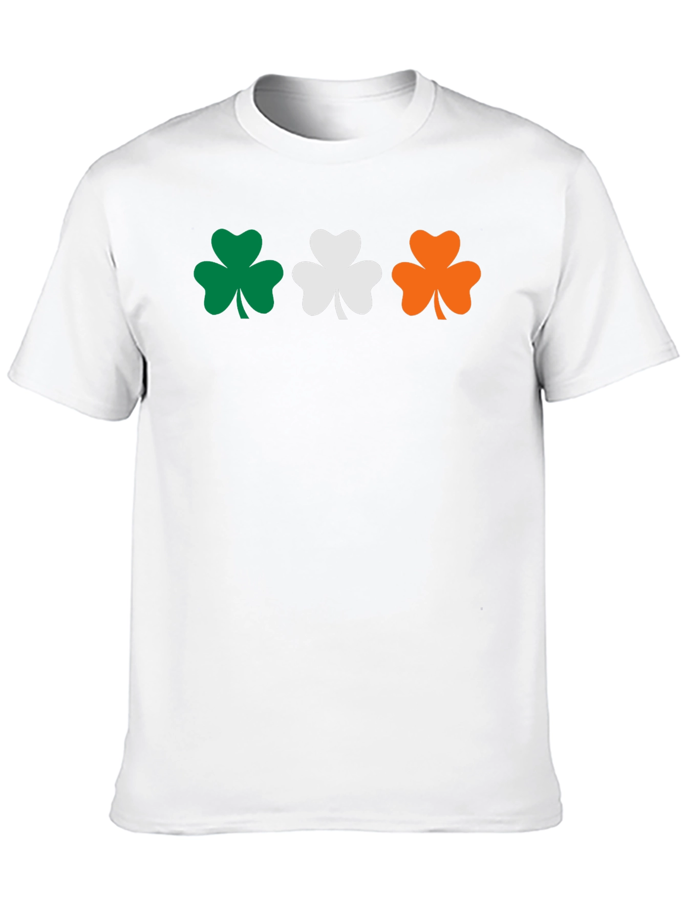 Irish Flag Shamrock T-Shirt - St. Patricks Day Tee