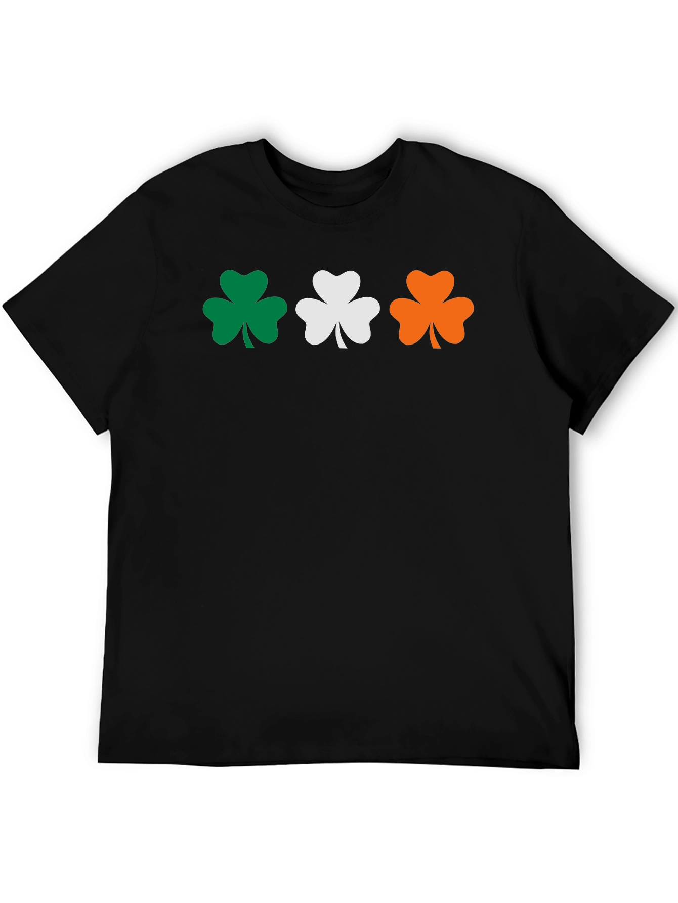 Irish Flag Shamrock T-Shirt - St. Patricks Day Tee