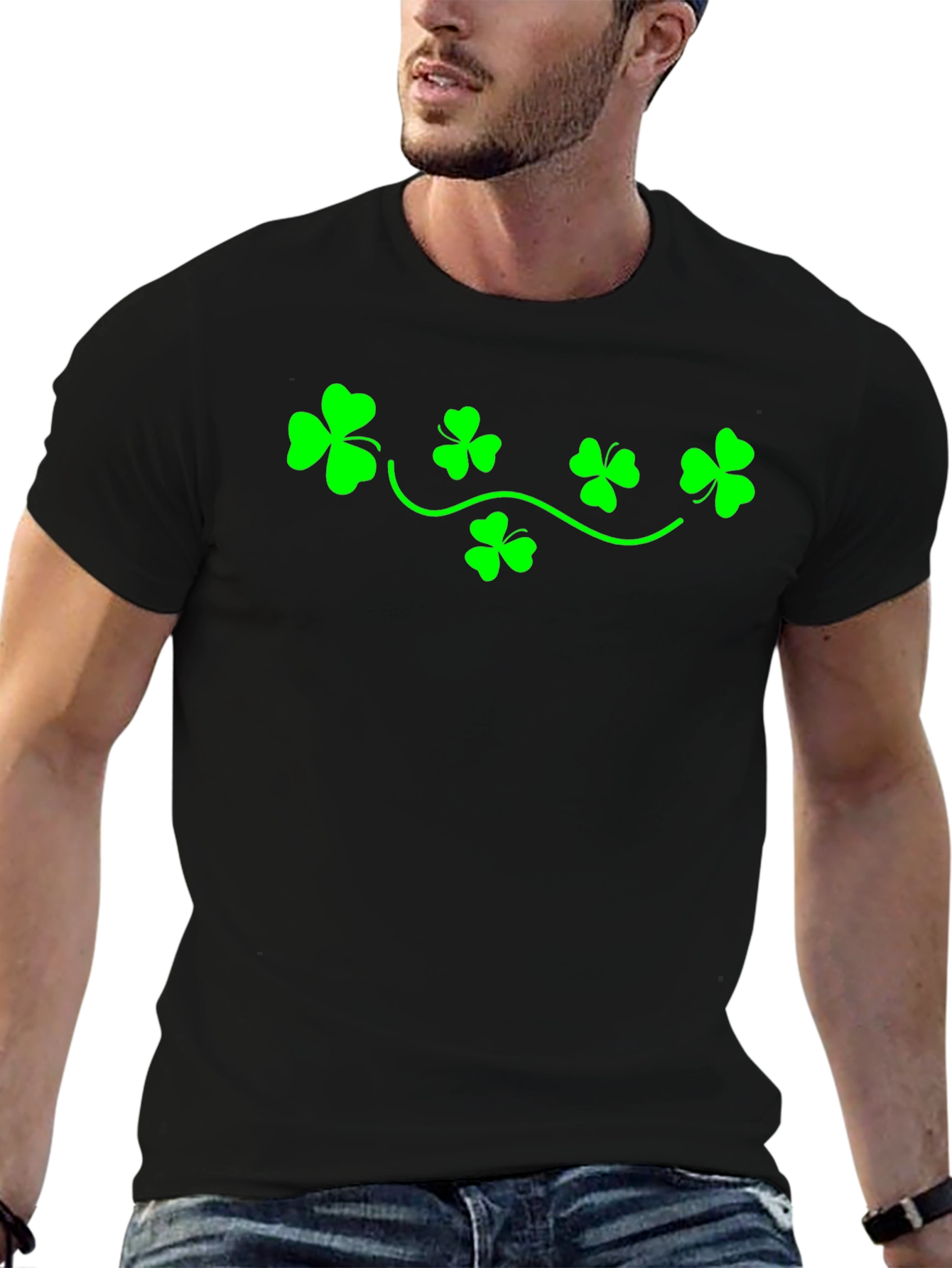 Lucky Shamrock Graphic Tee - St. Patricks Day T-Shirt