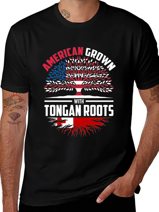 American Grown with Tongan Roots T-Shirt